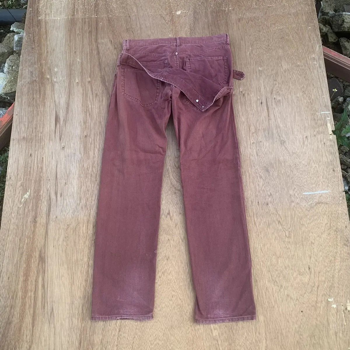 Japanese Brand × RAGEBLUE × Seditionaries 🍁GRAILS🍁RAGEBLUE JEANS FADED DOUBLEWAIST DUCK CANVAS PANTS Size US 32 / EU 48 - 9 Thumbnail