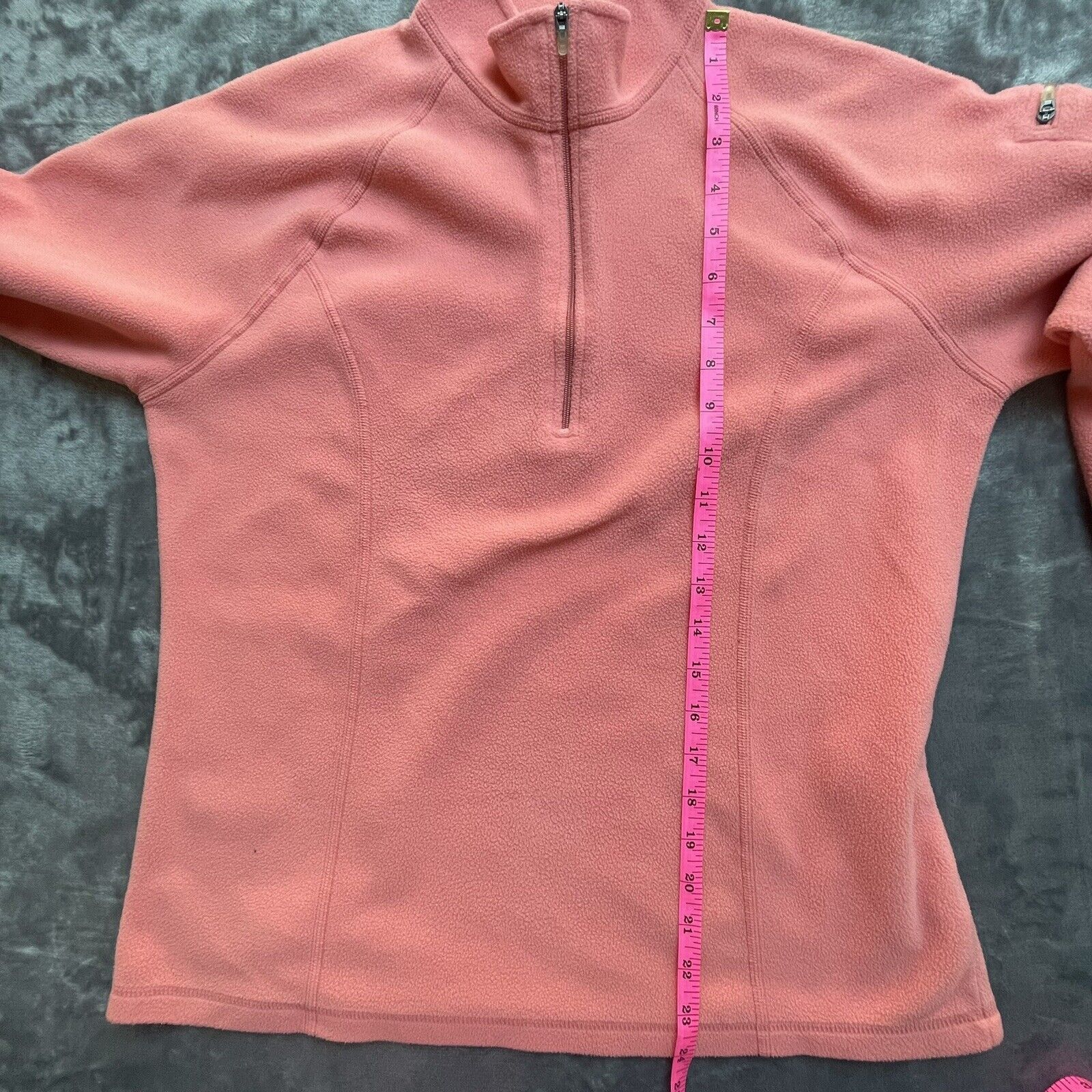 L.L. Bean LL Bean Fleece Womens Medium Peach Soft Lightweight Minimal Size M / US 6-8 / IT 42-44 - 6 Thumbnail