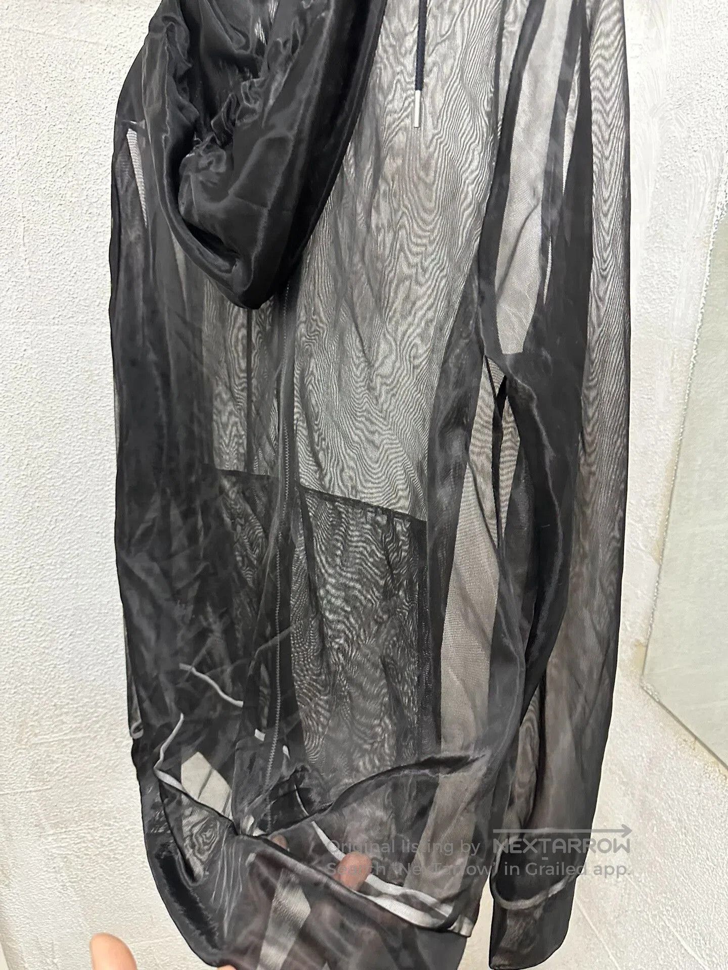 Helmut Lang helmut lang sheer mesh hoodie size M. Size US M / EU 48-50 / 2 - 5 Thumbnail