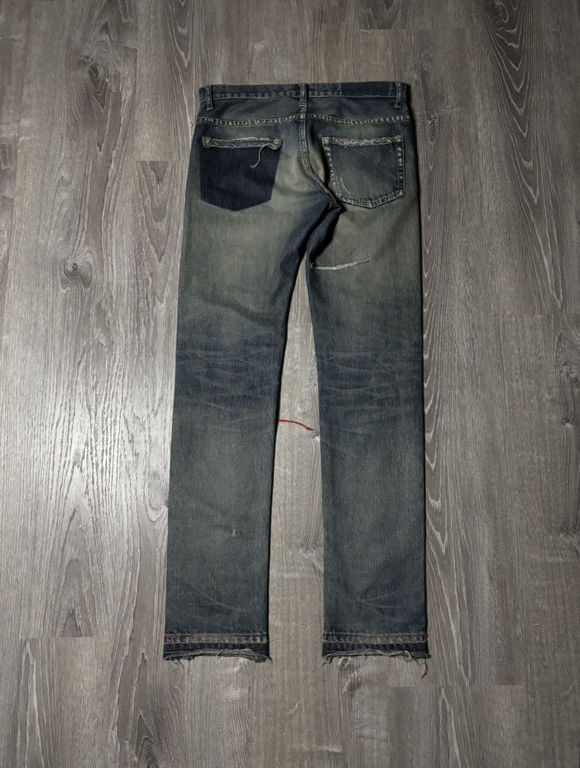 Undercover undercover ss10 red yarn denim Size US 29 - 5 Thumbnail