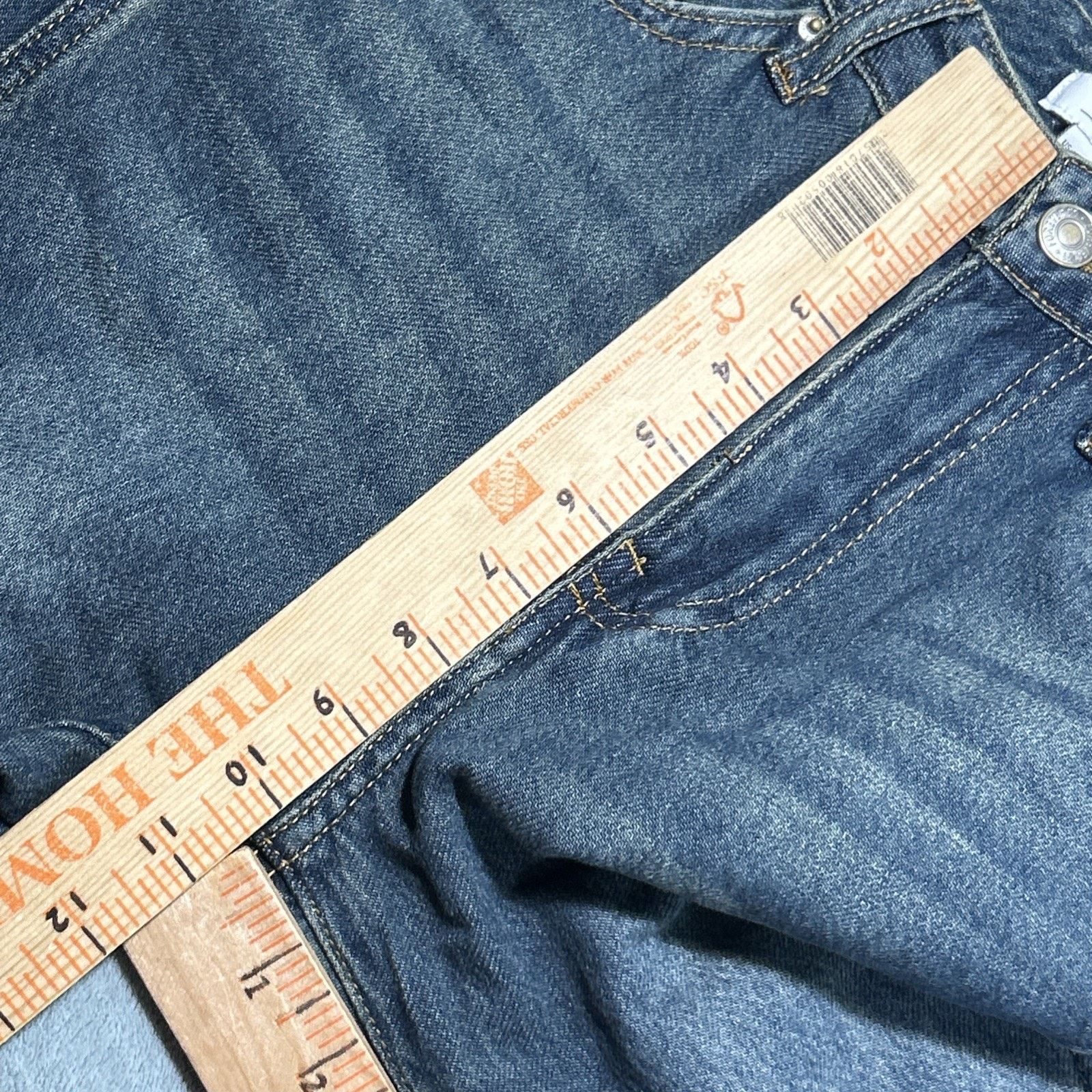 Forever 21 Tie Strap Beyond Baggy Jeans Ws 24 25x30 Wide Loose Grunge Size 25" / US 0 / IT 36 - 13 Thumbnail