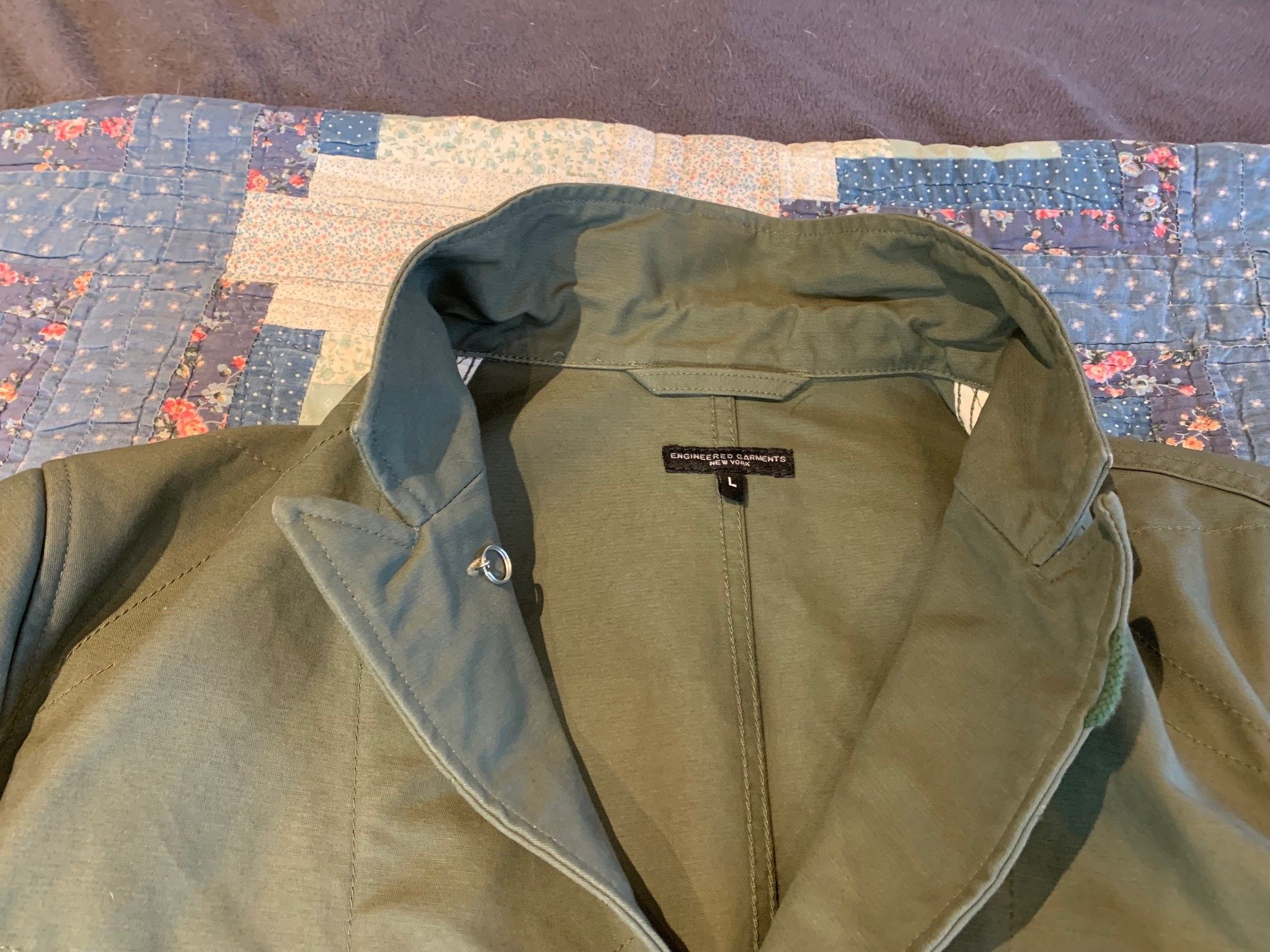 Engineered Garments EG Bedford Olive Sports Coat Size 40R - 3 Thumbnail