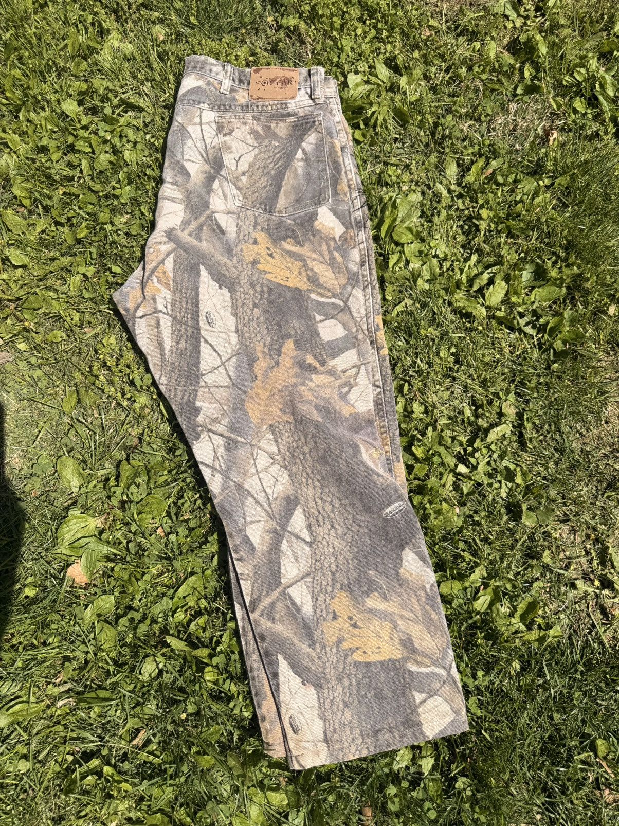 Vintage VTG Camo Wrangler Jeans Size 40x32 Size US 40 / EU 56 - 3 Thumbnail