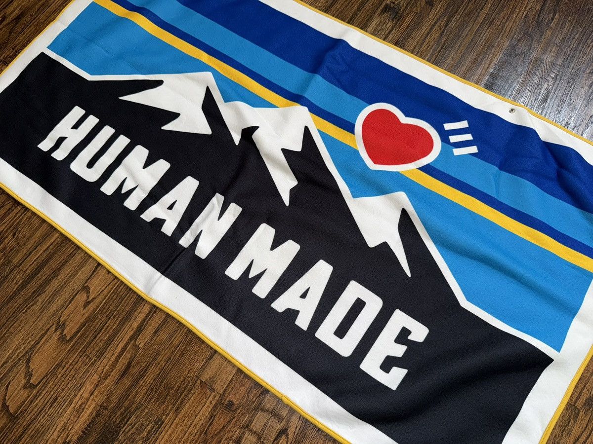 Human Made Human Made Japan Outdoor Sherpa Fleece Travel Blanket Logo Size ONE SIZE - 2 Thumbnail