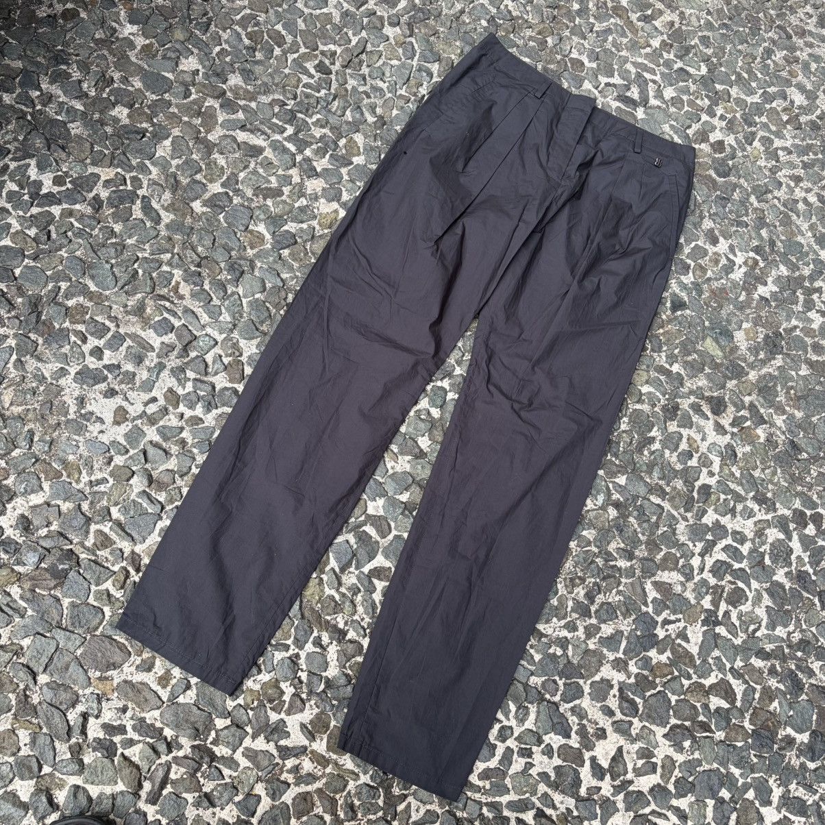 Balenciaga Balenciaga Pleated Metal Logo Pants Size 32" / US 10 / IT 46 - 4 Thumbnail