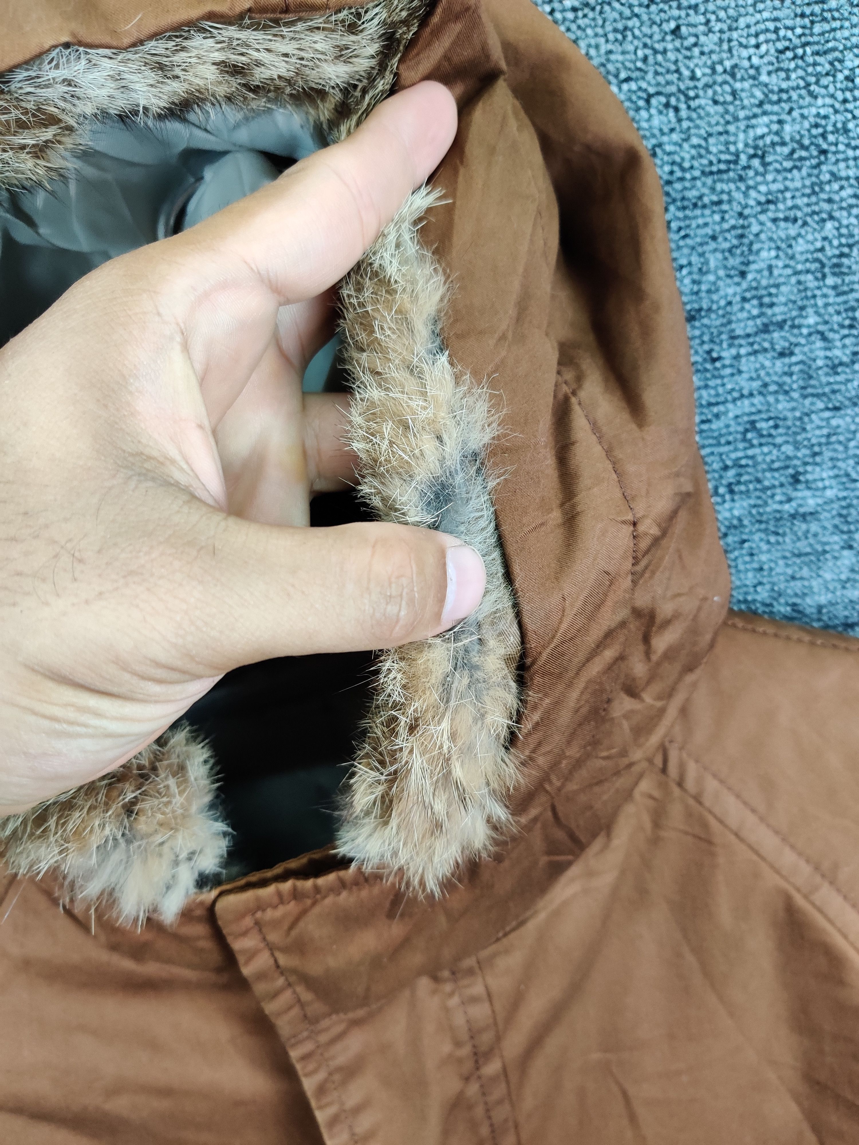 PPFM Vintage PPFM Faux Fur Hooded Parkas Jacket Size US M / EU 48-50 / 2 - 7 Thumbnail