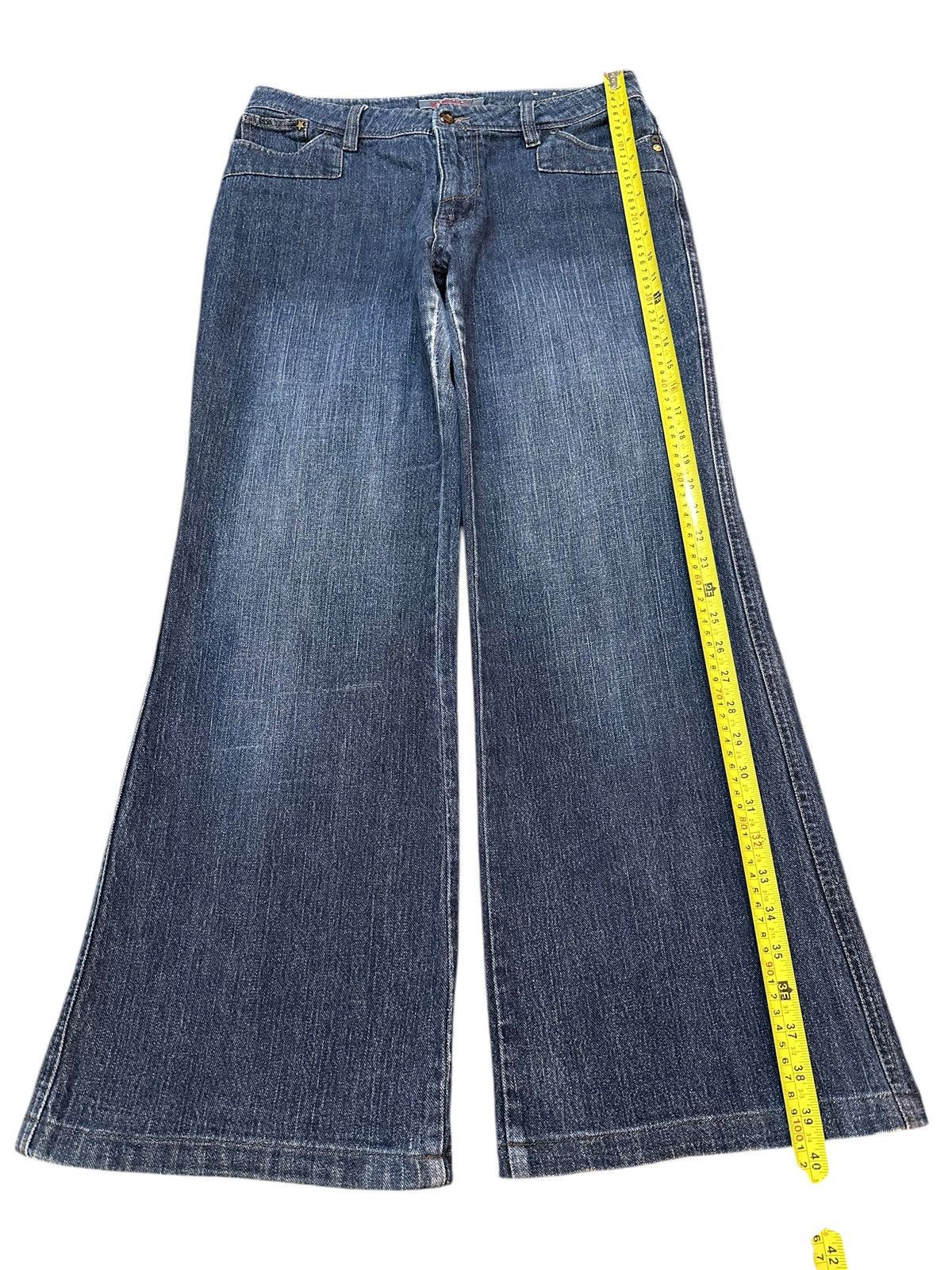 Hypebeast Vintage Japanese Brand Blue Faded Wash Style Baggy Jeans Size US 32 / EU 48 - 12 Thumbnail