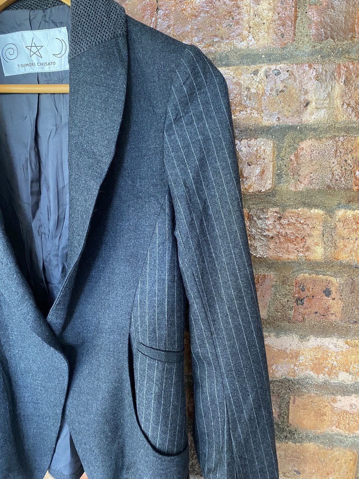 Issey Miyake × Tsumori Chisato Vampire Multipocket Stripes sleeve Blazer light jacket Size M / US 6-8 / IT 42-44 - 5 Thumbnail