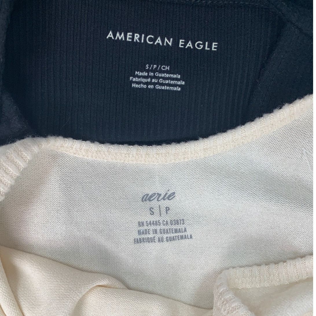 American Eagle Outfitters 2 New American Eagle Womens Small Thin Strap Tank Tops Size S / US 4 / IT 40 - 3 Thumbnail