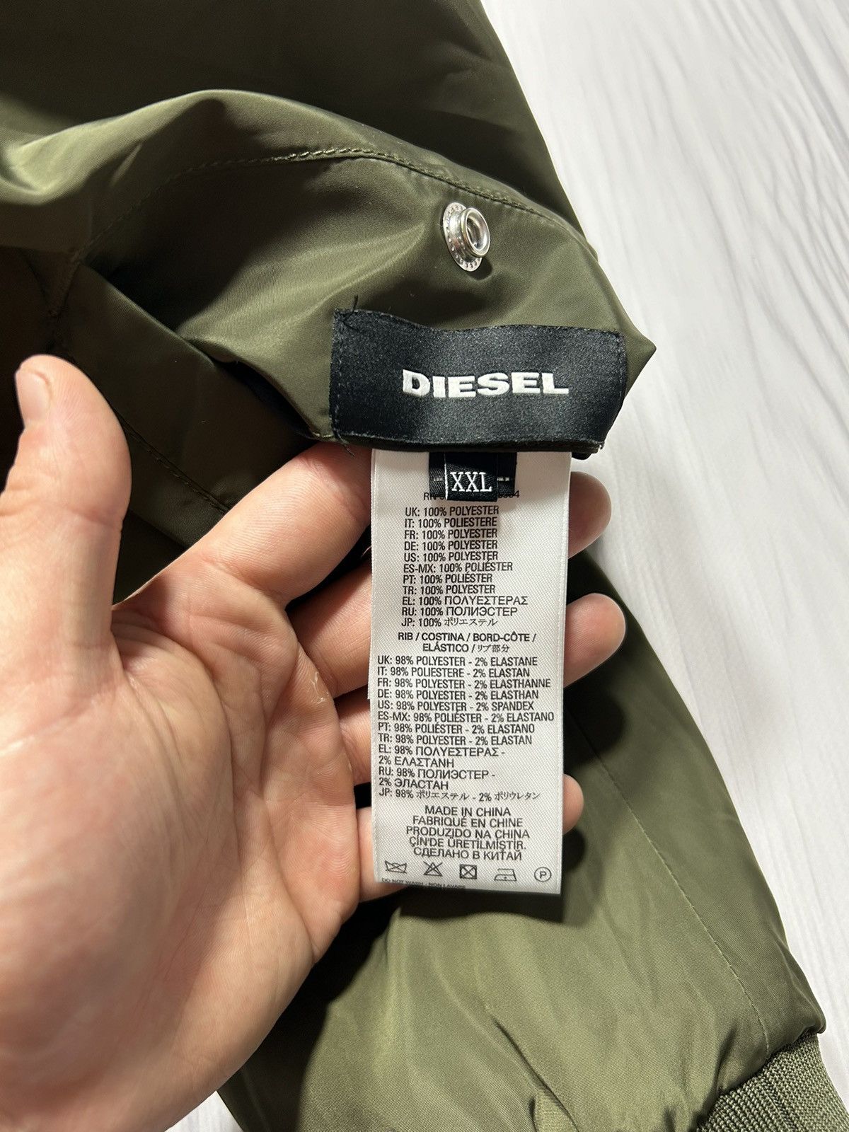 Diesel × Vintage DIESEL “BRAVES” Reversible Bomber Jacket Size XXL Size US XXL / EU 58 / 5 - 19 Thumbnail