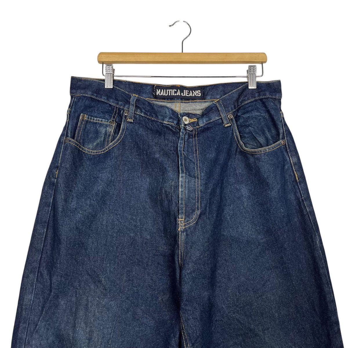 Nautica Vintage 90s Nautica Denim Jeans Size US 36 / EU 52 - 2 Thumbnail