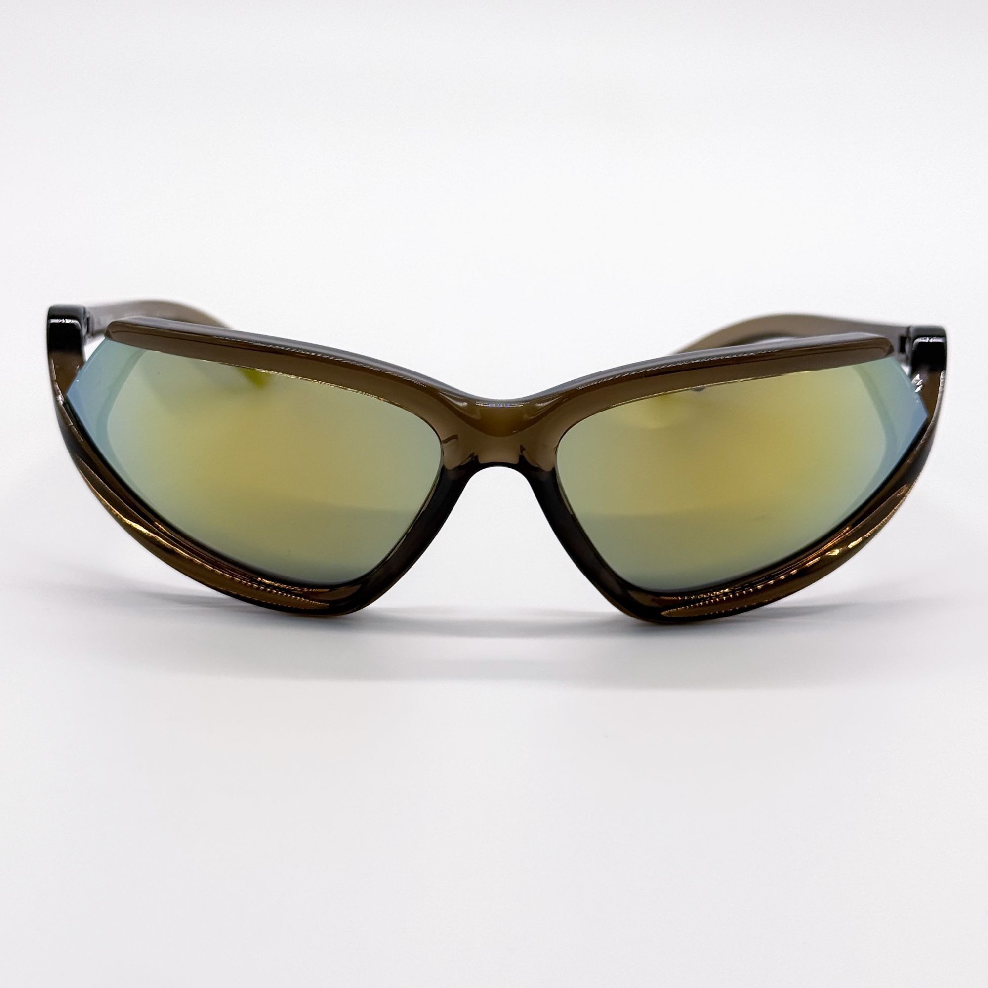 Balenciaga NEW BALENCIAGA BB0289S 003 SUNGLASSES BROWN GEOMETRIC UNISEX Size ONE SIZE - 4 Thumbnail