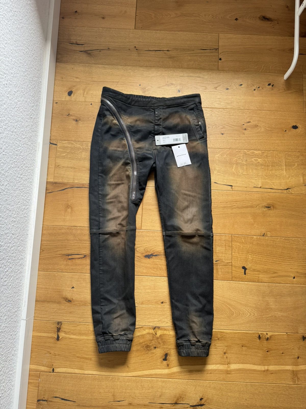 Rick Owens Drkshdw Aircut Denim „Mud“ Size US 32 / EU 48 - 2 Thumbnail