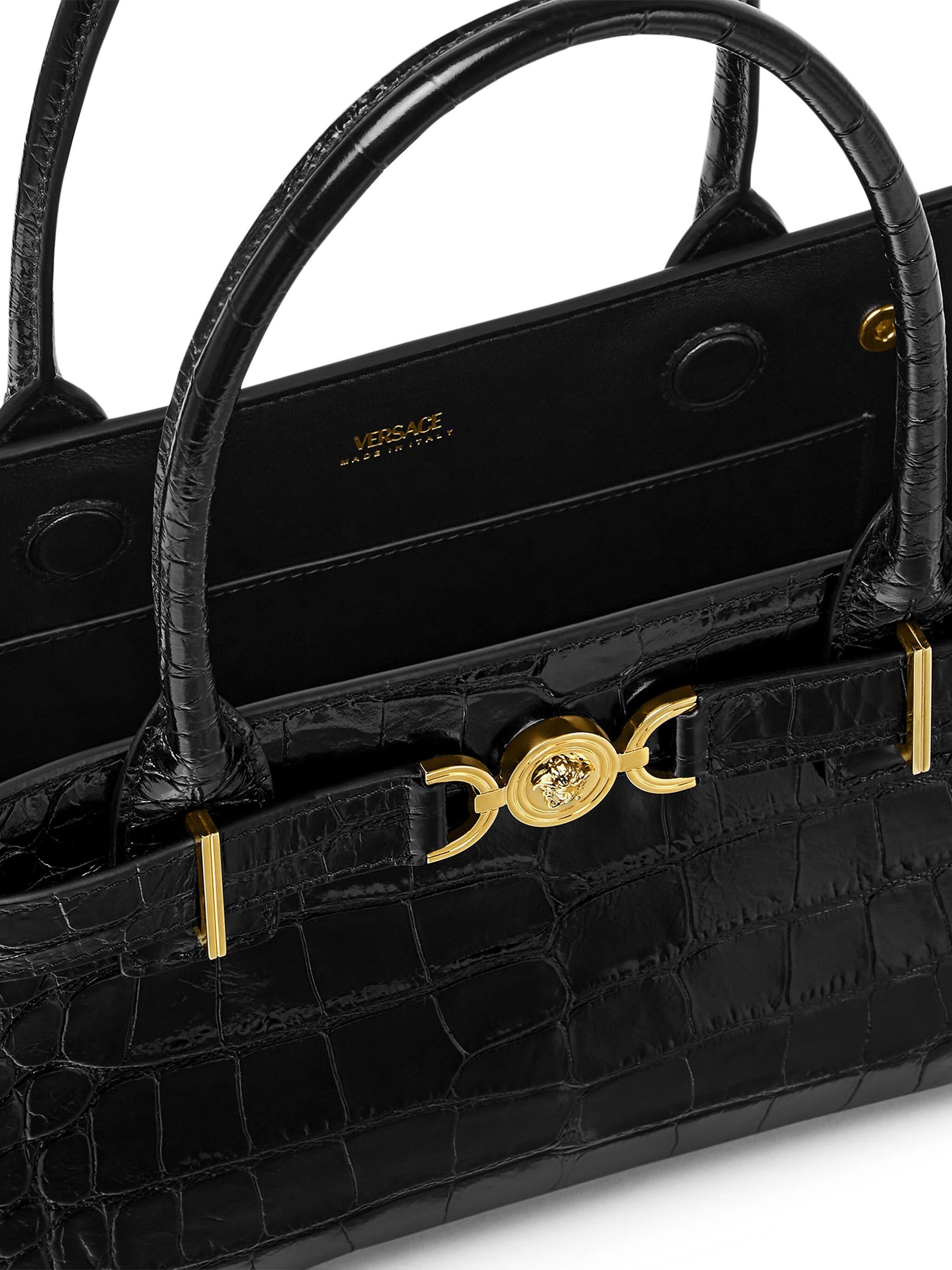 Versace o1s22i1n1024 Size: OS / Medusa Handbag in Black Size ONE SIZE - 5 Thumbnail
