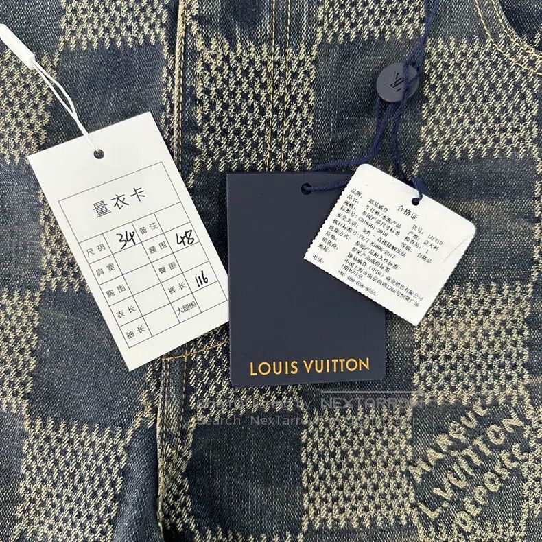 Louis Vuitton Louis Vuitton FW24 Logo Jacquard Check Zipper Straight-Leg Size US 34 / EU 50 - 6 Thumbnail