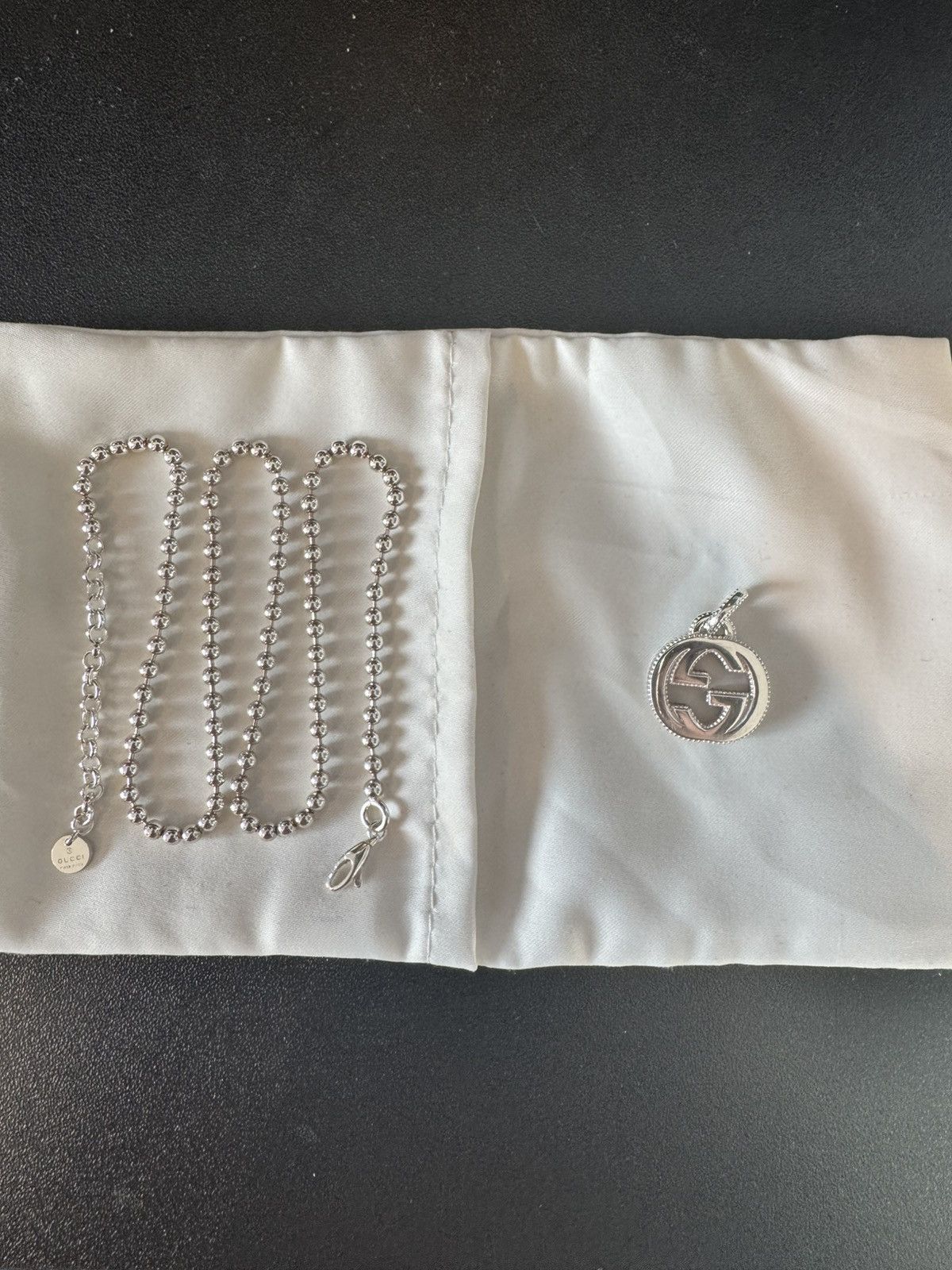 Gucci Interlocking G Pendant Necklace Size ONE SIZE - 2 Thumbnail