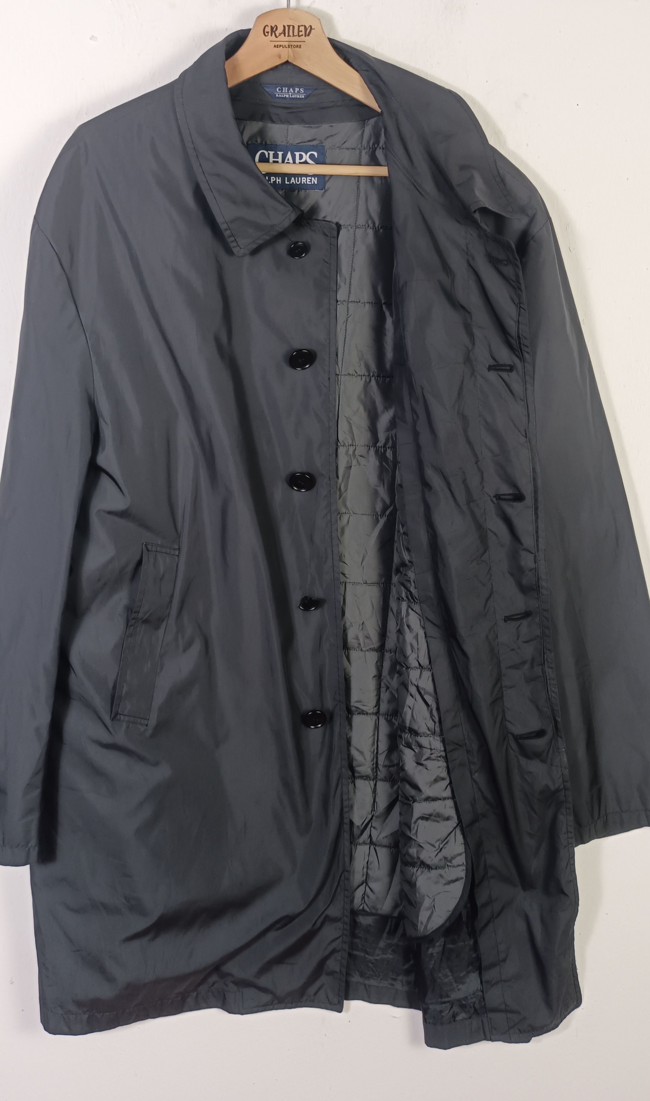 Chaps Vintage Chaps Ralph Lauren Trench Coat Jacket Size US XL / EU 56 / 4 - 7 Thumbnail
