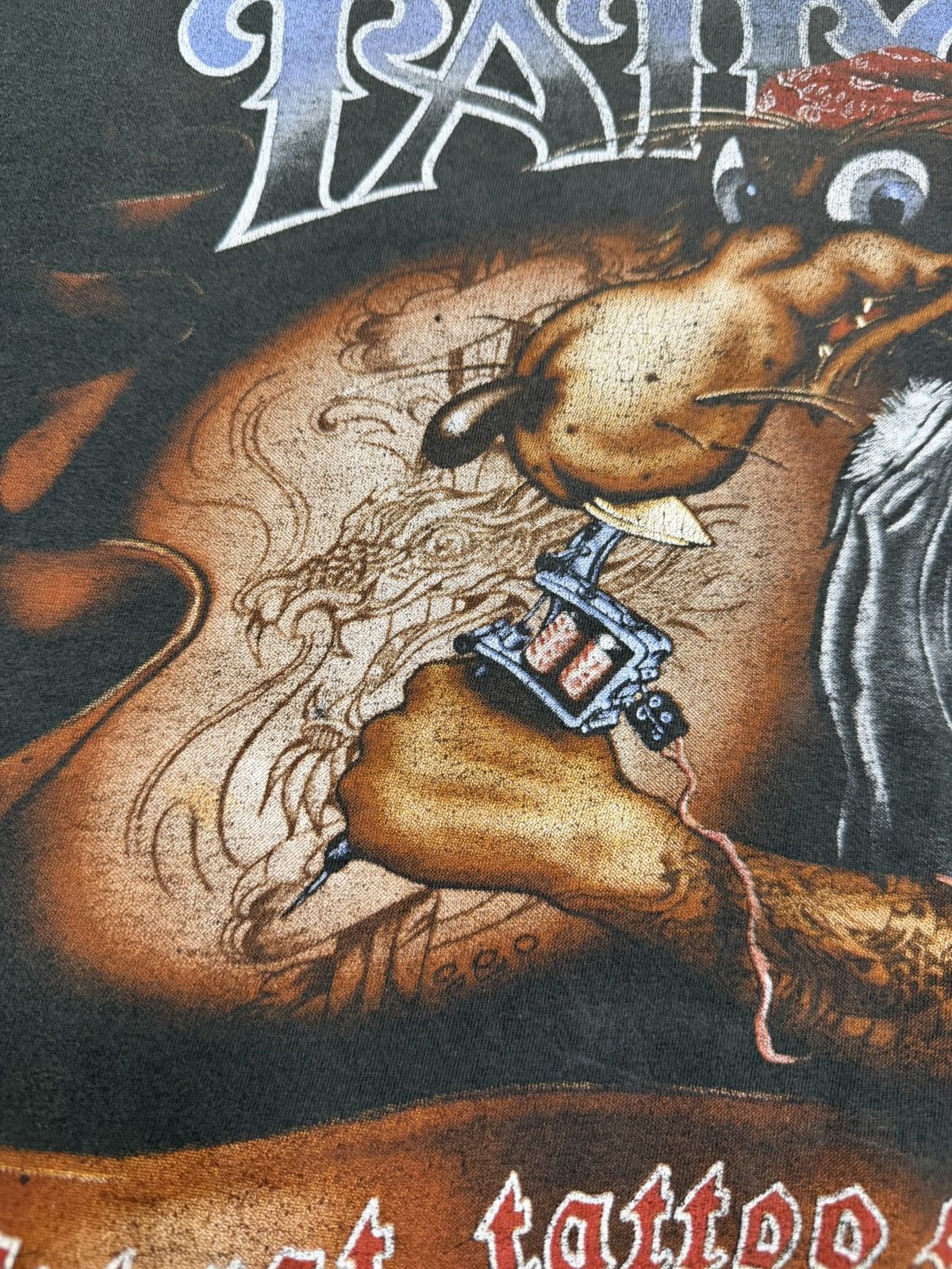 Other Vintage 90s tattoo tee Size US XL / EU 56 / 4 - 5 Thumbnail