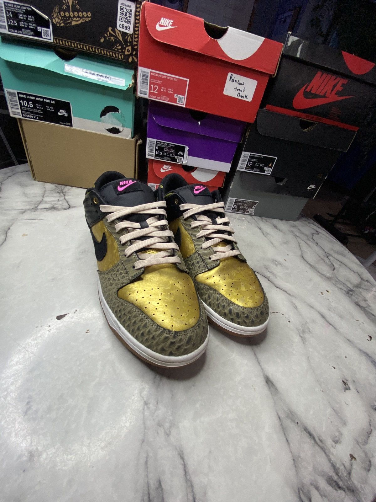 Nike Dunk low Familia Size US 12.5 / EU 45-46 - 5 Thumbnail