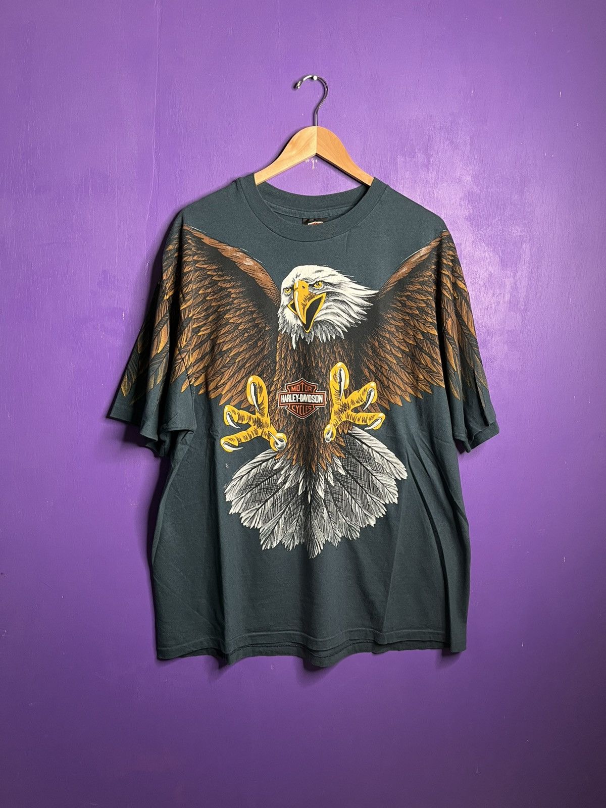 Harley Davidson × Made In Usa × Vintage Vintage 90s Harley 