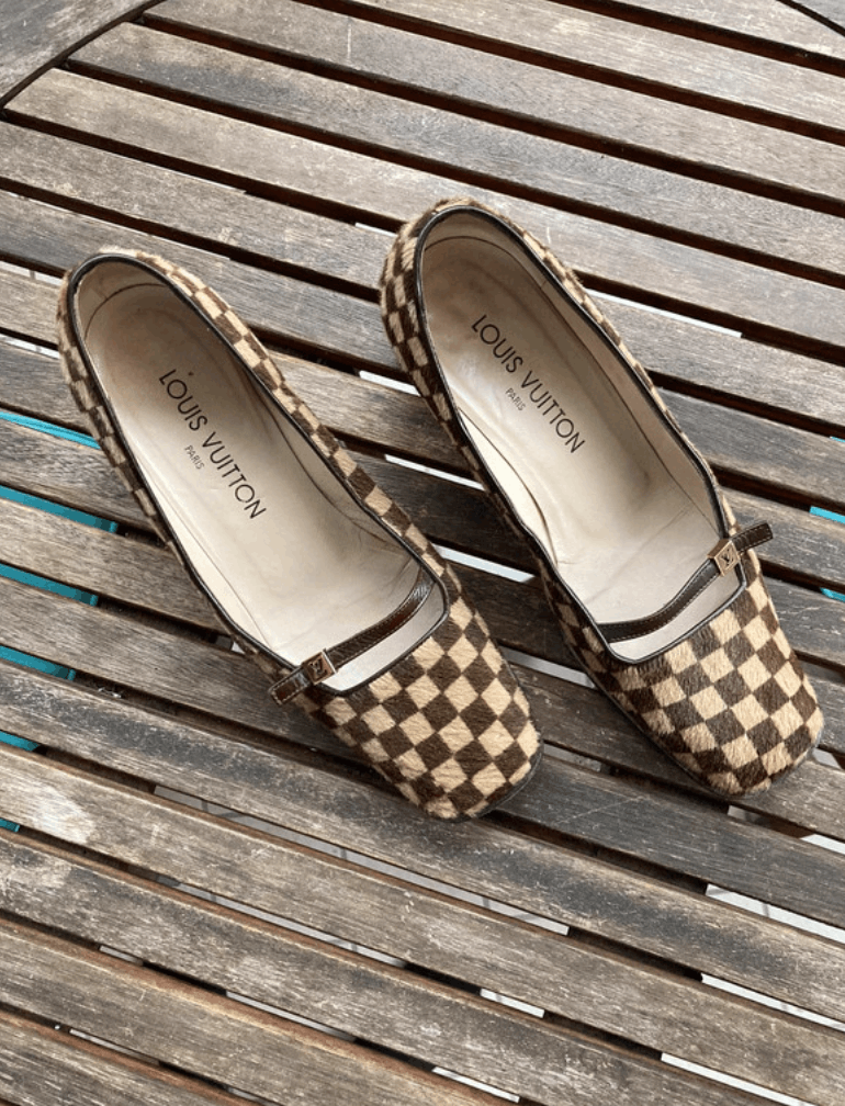 Louis Vuitton × Vintage Louis Vuitton shoes heels boots mules vintage leather Size US 6 / IT 36 - 3 Thumbnail