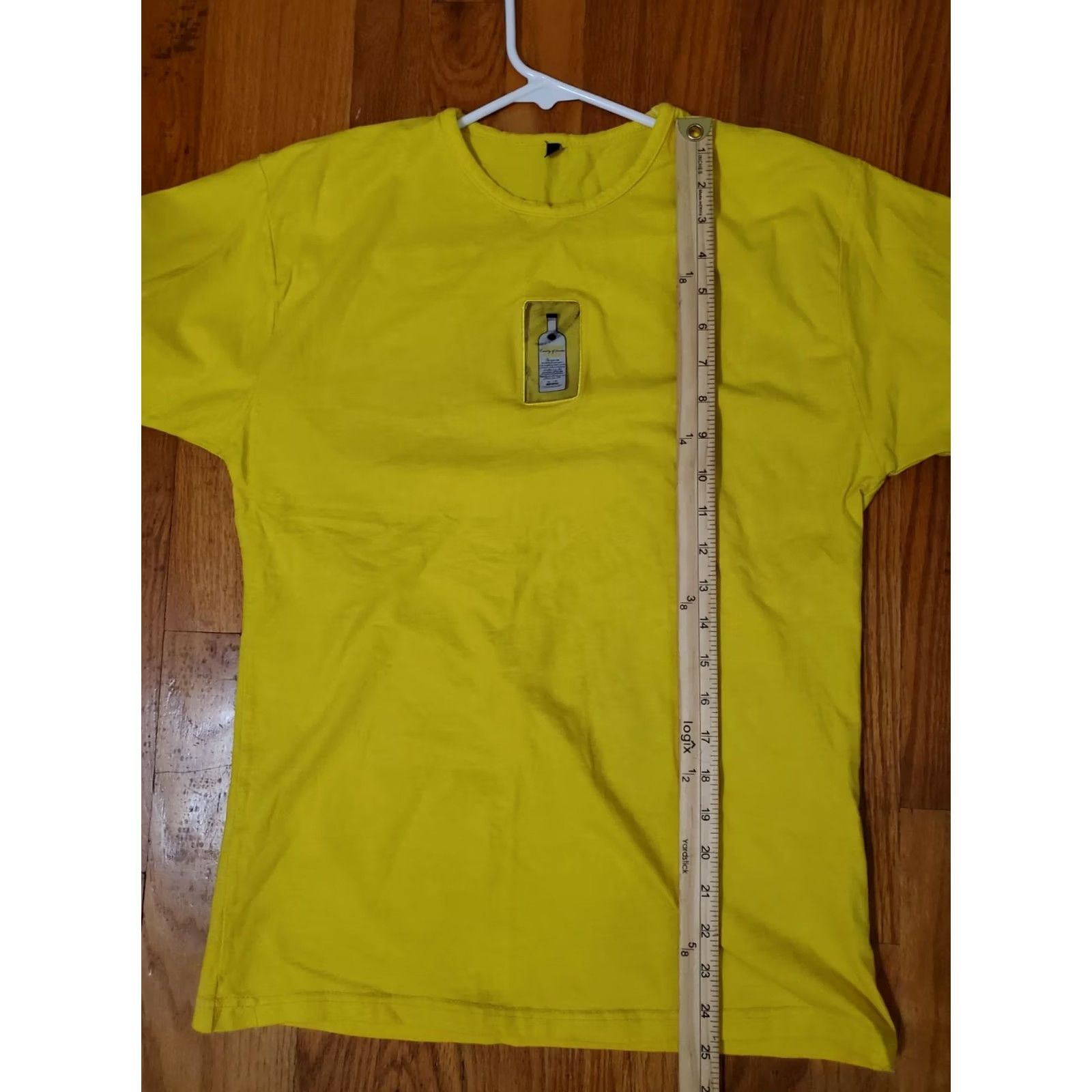 Vintage Absolut Citron Yellow T Shirt S Crew Neck Short Sleeve Graphic Print Logo Men's Regular Fit Cotton Lycra Pullover Vintage No Size US S / EU 44-46 / 1 - 7 Thumbnail