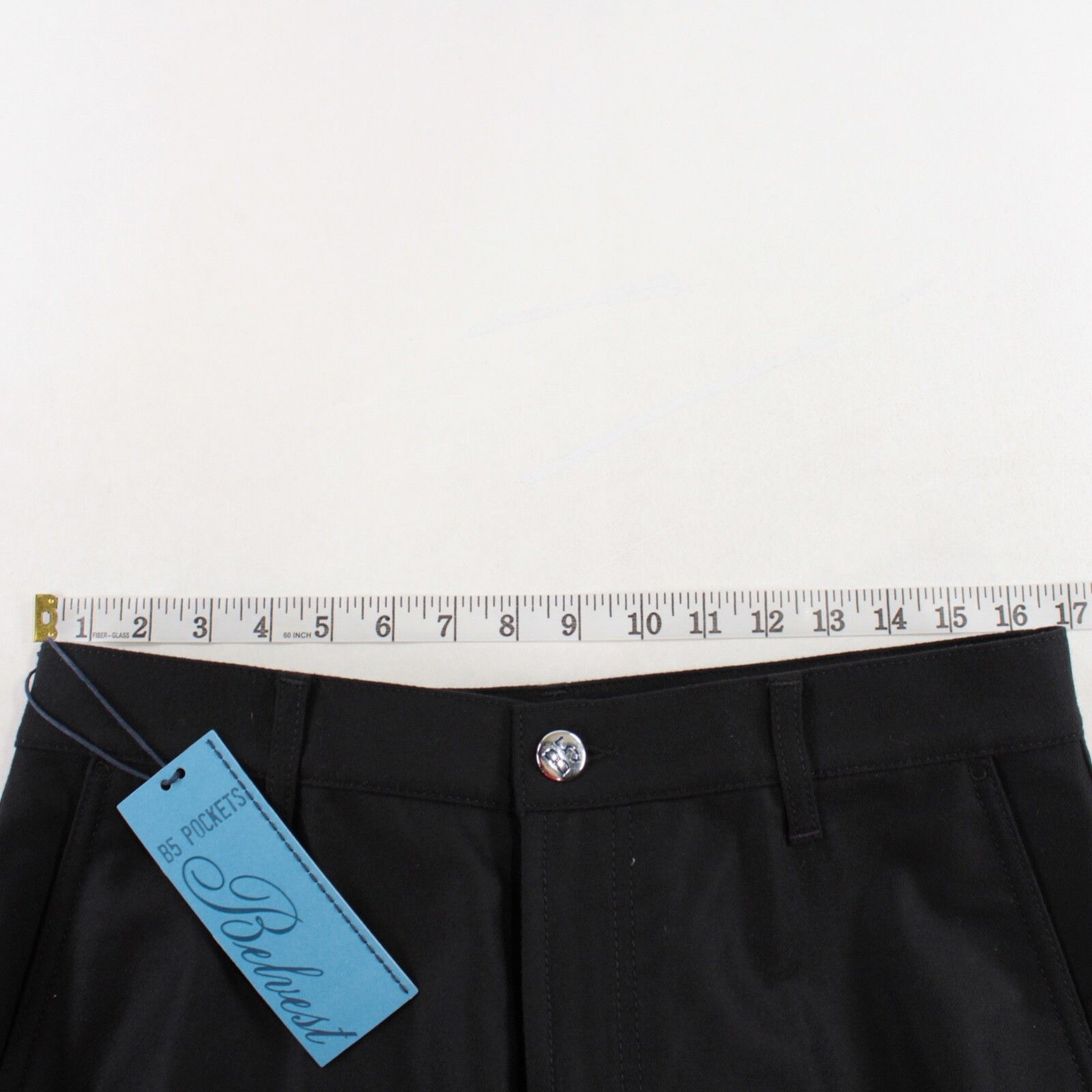 Belvest Belvest New with tags Dress Pants Size 33 US In Black Size US 33 - 8 Thumbnail