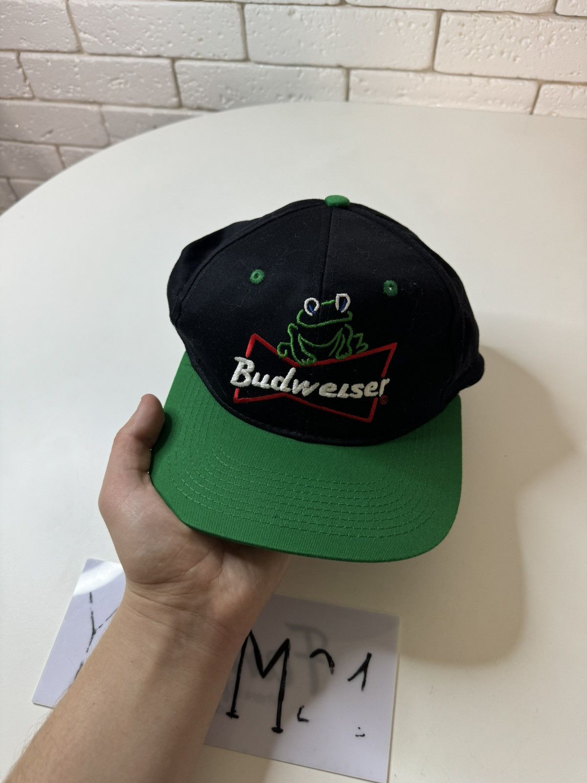 Vintage Budweiser 1996 Anheuser-Busch vintage cap hat Size ONE SIZE - 2 Thumbnail