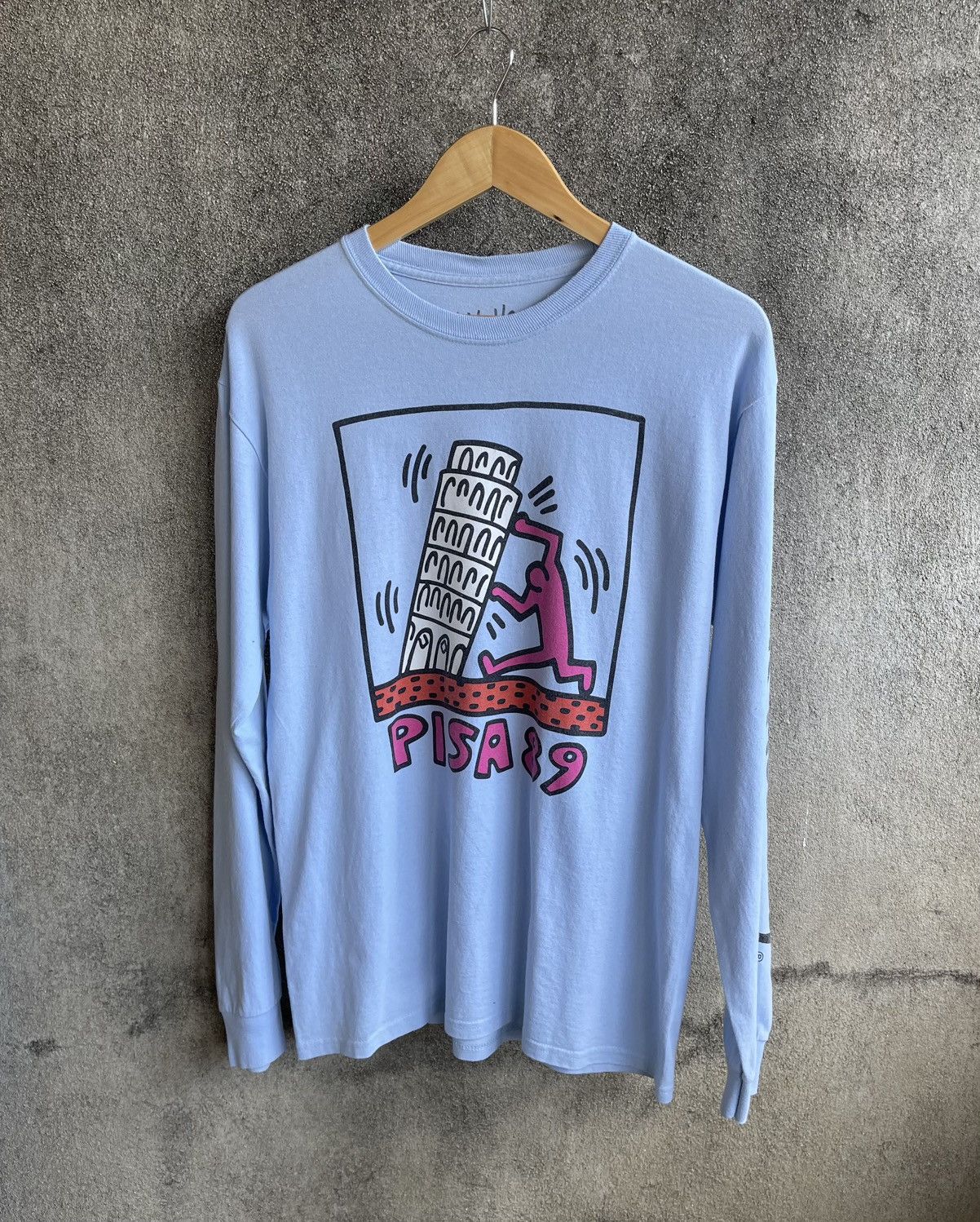 Keith Haring Hype🔥KEITH HERRING✖️Ripple Junction🔥PISA 89 LongSleeve Tshirt Size US M / EU 48-50 / 2 - 2 Thumbnail