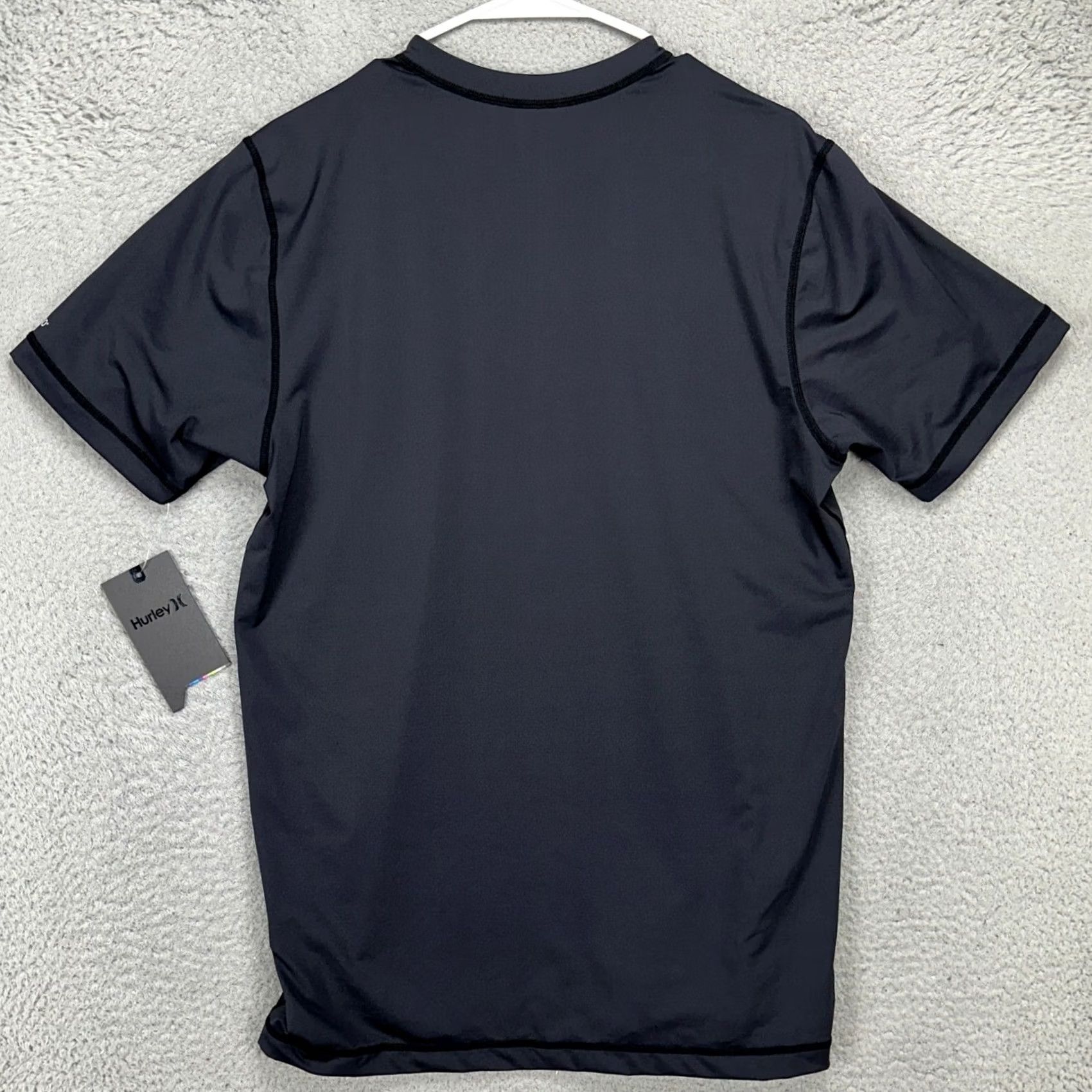 Hurley Hurley Men T-Shirt Graphic Print Crewneck Short Sleeve Large Black Size US L / EU 52-54 / 3 - 3 Thumbnail