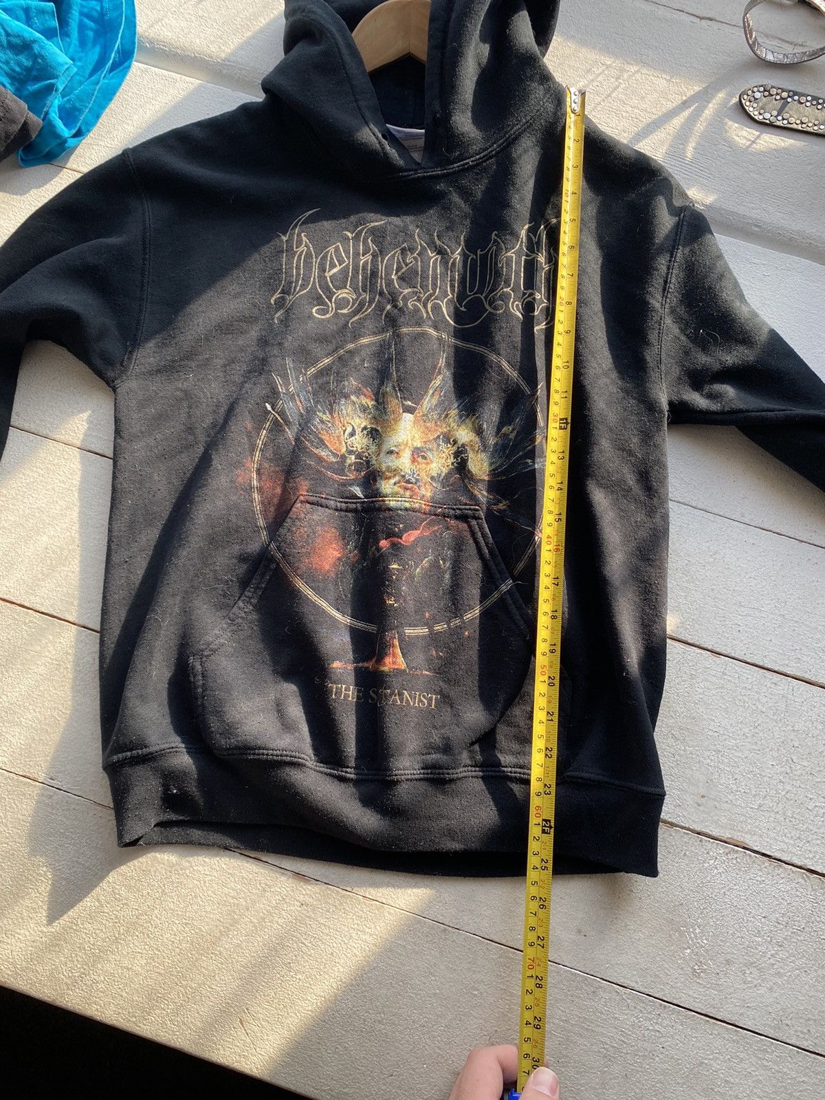 Band Tees 00s Behemoth Band black metal opium punk black small hoodie Size US S / EU 44-46 / 1 - 10 Thumbnail