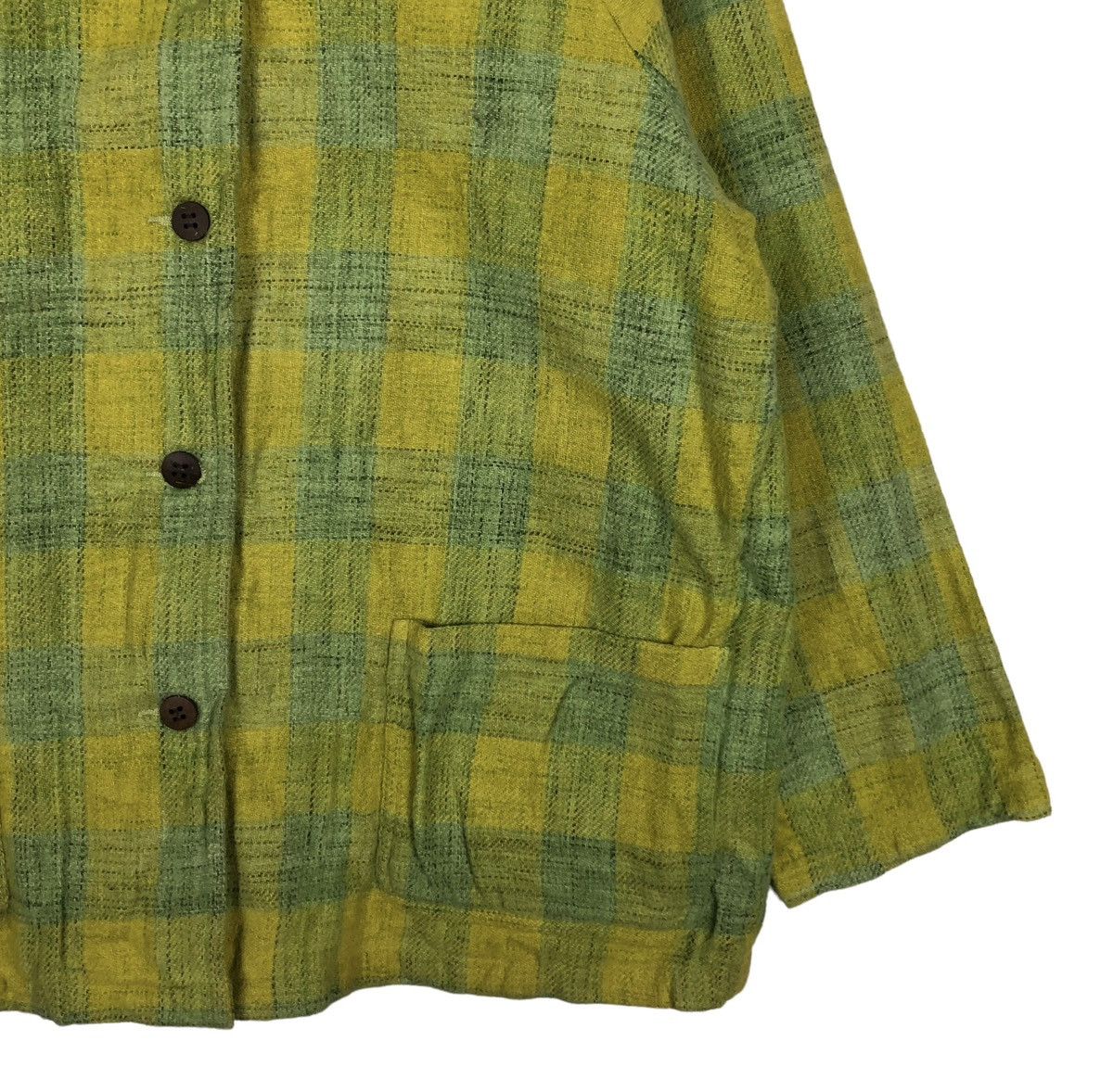 Japanese Brand 🔥VINTAGE CHORE JACKET YOKOHAMA MOTOMACHI TARTAN DESIGN Size US M / EU 48-50 / 2 - 6 Thumbnail
