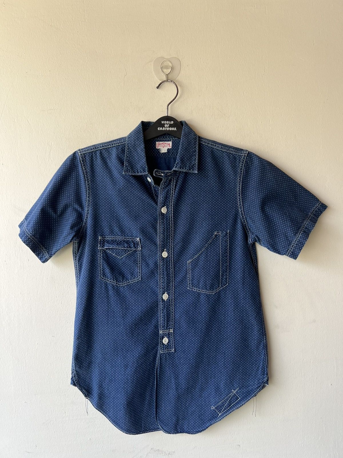 Freewheelers Freewheelers Union Special Dot Stifel Indigo Work Shirt Size US S / EU 44-46 / 1 - 5 Thumbnail