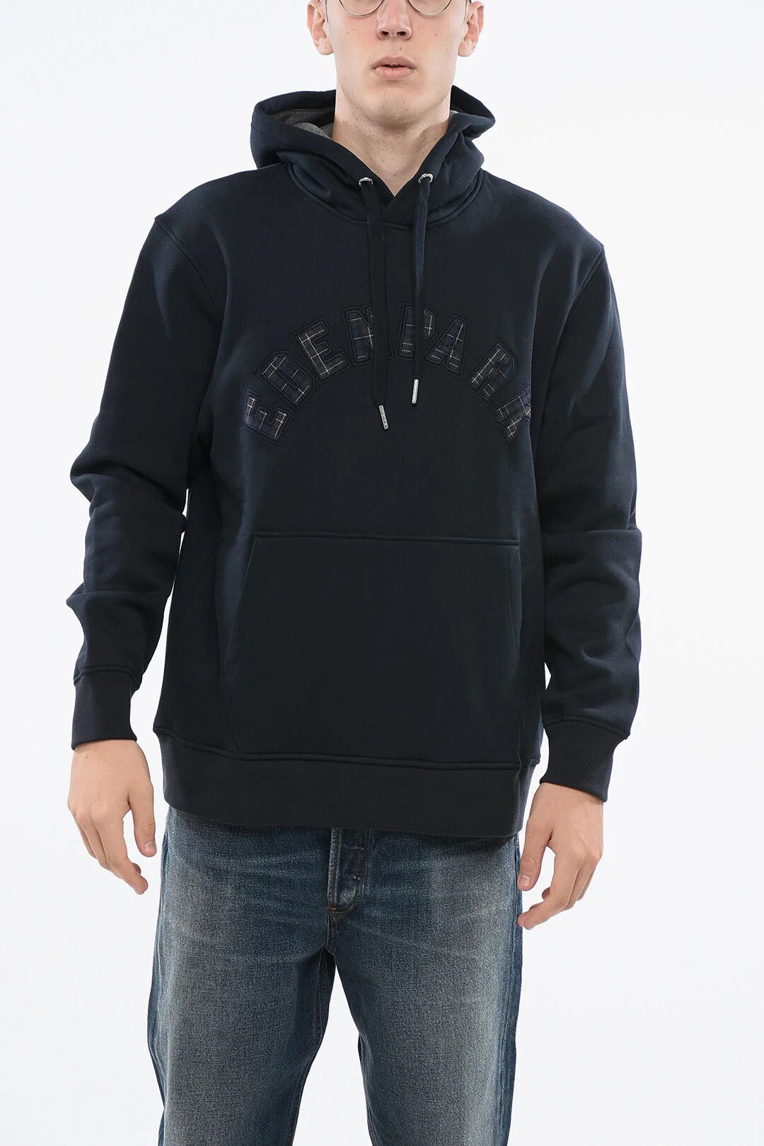 Eden Park og1mm0426 Cotton Hoodie in Blue Size US L / EU 52-54 / 3 - 1 Thumbnail