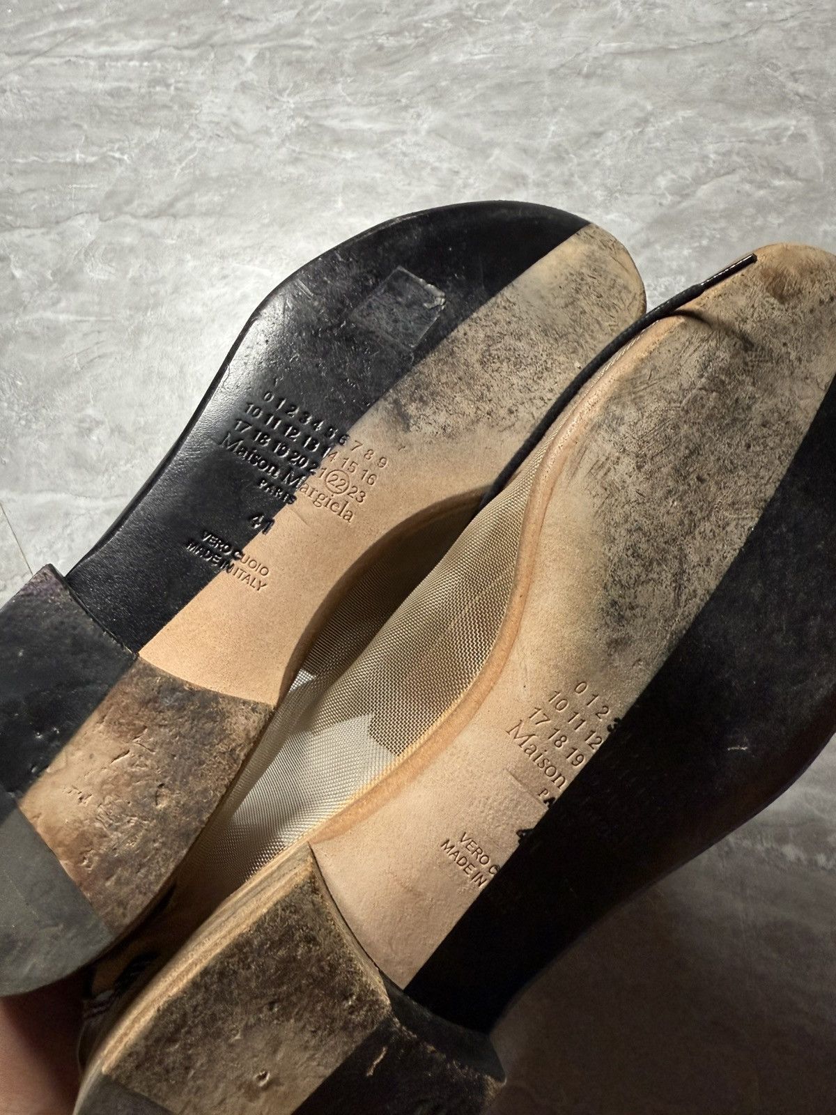 Maison Margiela Maison Margiela Line 22 Mesh Cut Out derbies Size US 8 / EU 41 - 8 Thumbnail