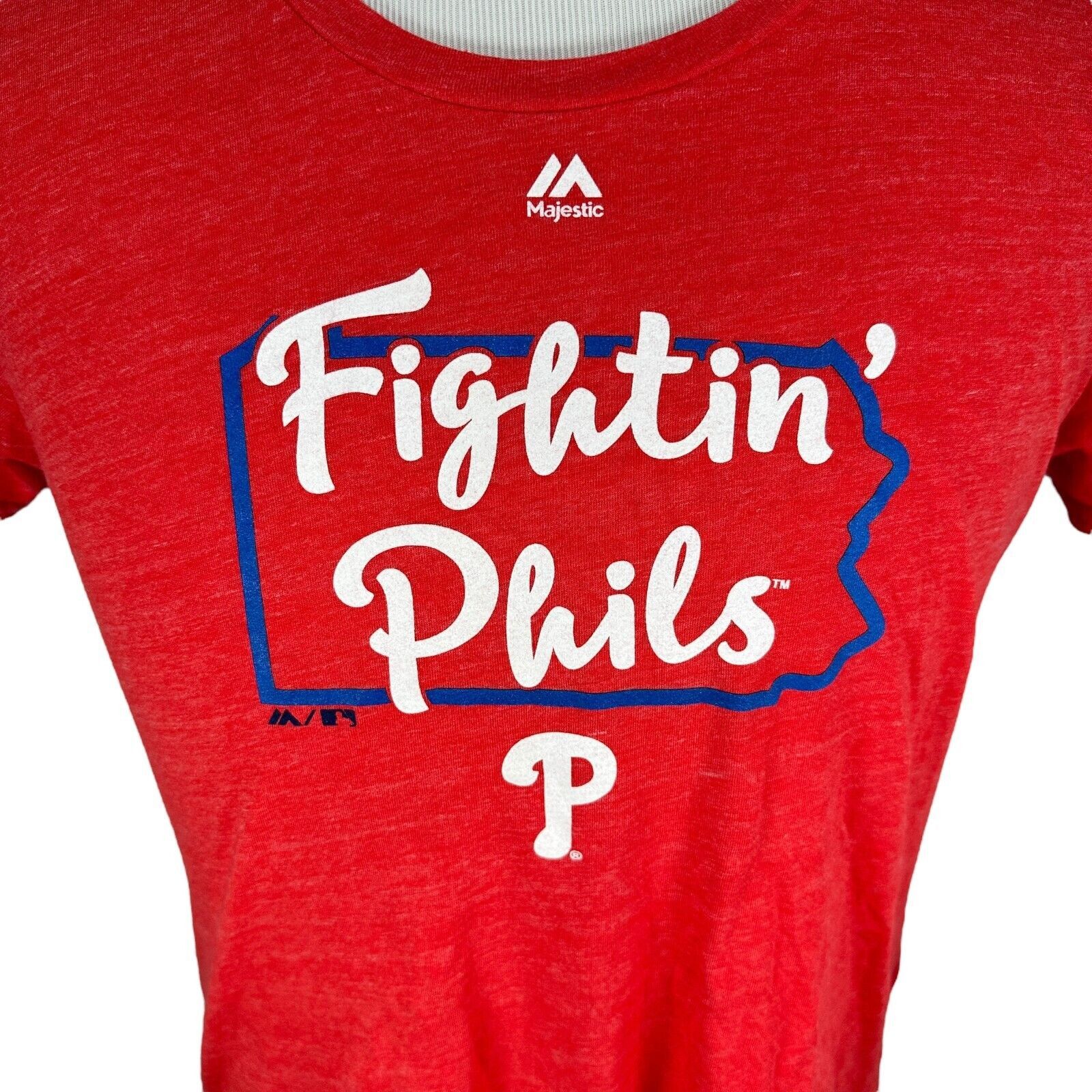 Majestic Majestic Philadelphia Phillies Fightin Phils Men's M MLB Tee Size US M / EU 48-50 / 2 - 2 Thumbnail