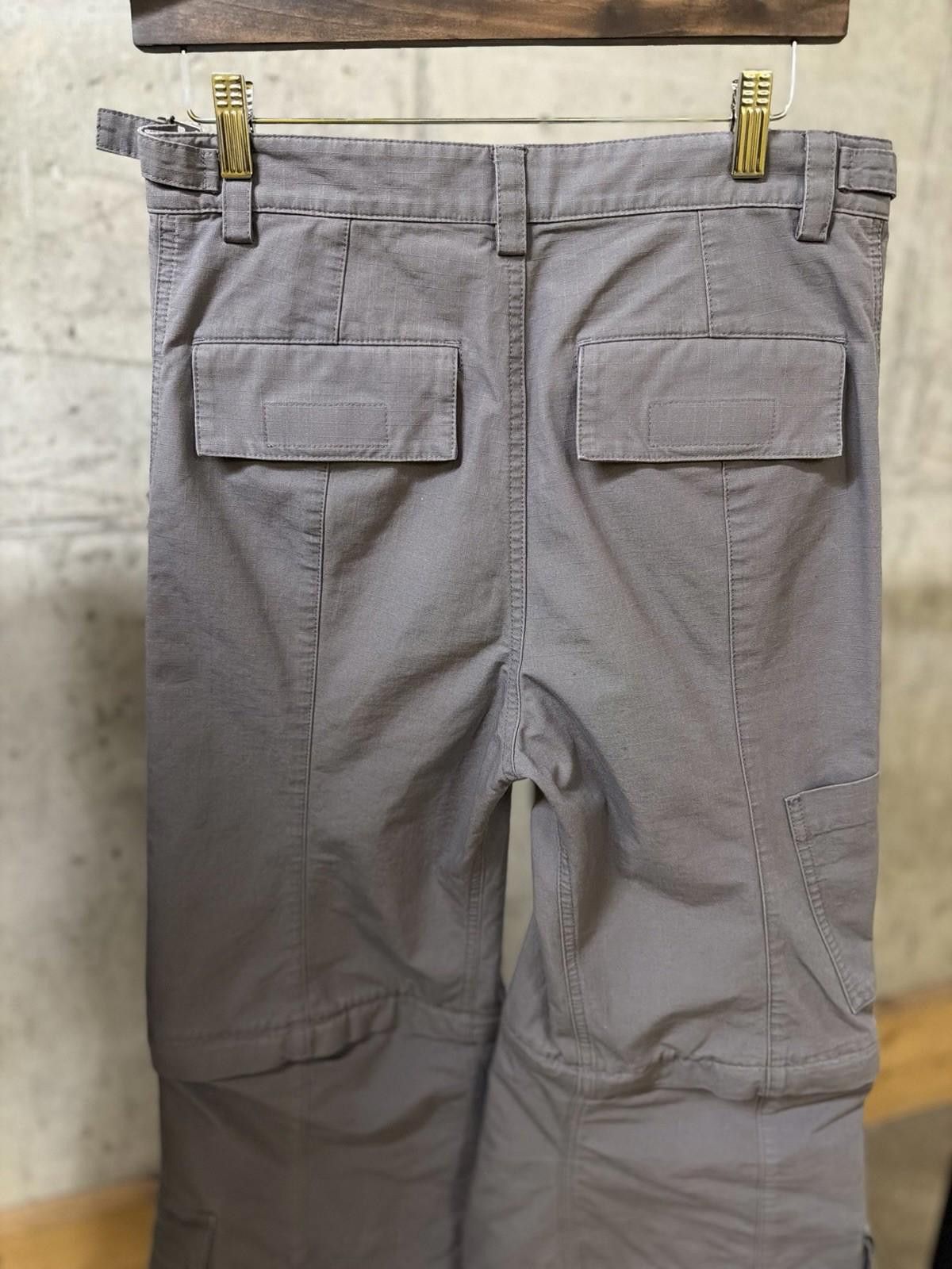 Balenciaga Balenciaga Wide Leg Black Ripstop Cargo Pants Size (XS) NEW Size US 28 / EU 44 - 7 Thumbnail