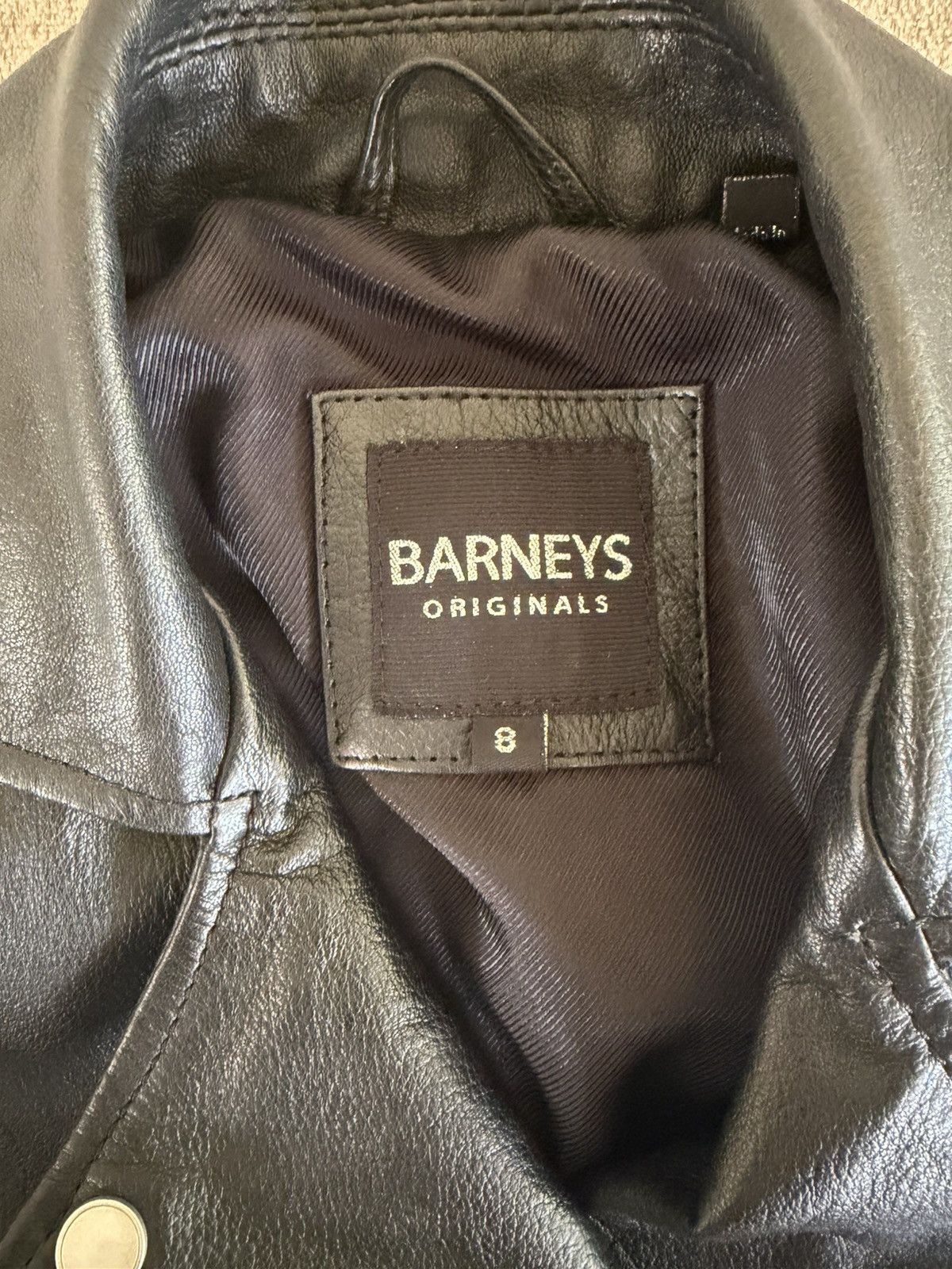 Barneys New York Barneys Women's sheep leather jacket Size S / US 4 / IT 40 - 4 Thumbnail