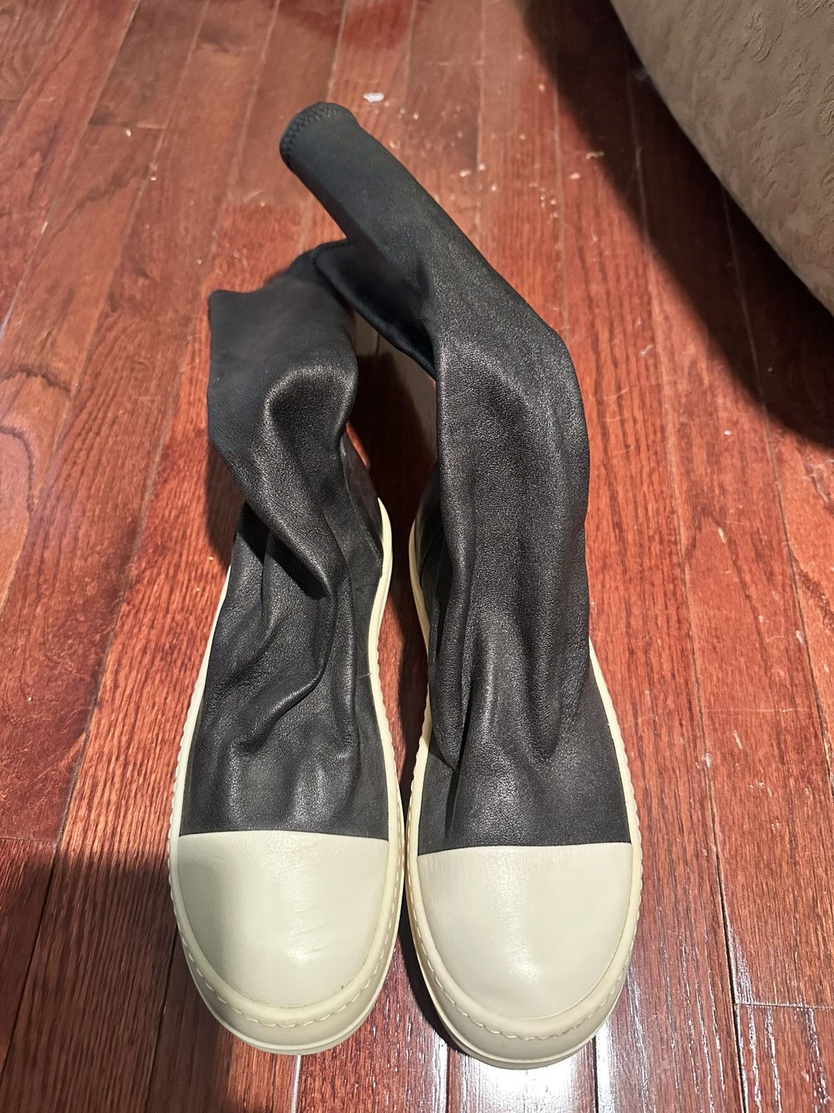 Rick Owens Rick Owens Mainline leather mid boots size 36 Italy women 6 Size US 6 / IT 36 - 2 Thumbnail