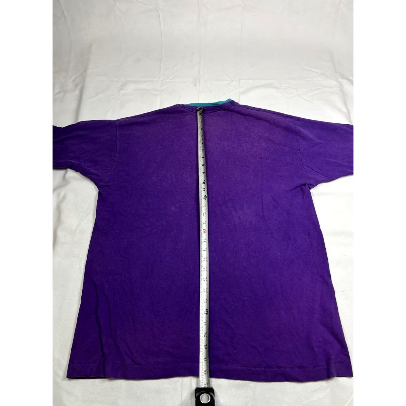 Fruit Of The Loom Fruit Of The Loom Double Collar T Shirt Men’s 2XL Purple USA Stitch Short Sleeve Shirt Mens XXL Purple USA Size US XXL / EU 58 / 5 - 6 Thumbnail