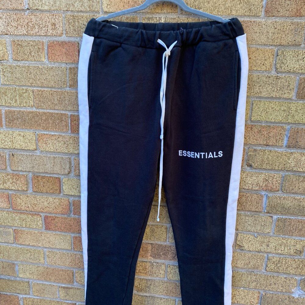 Fear of God Essentials Fear of God Side Stripe Sweatpants Joggers Small Size US 32 / EU 48 - 5 Thumbnail