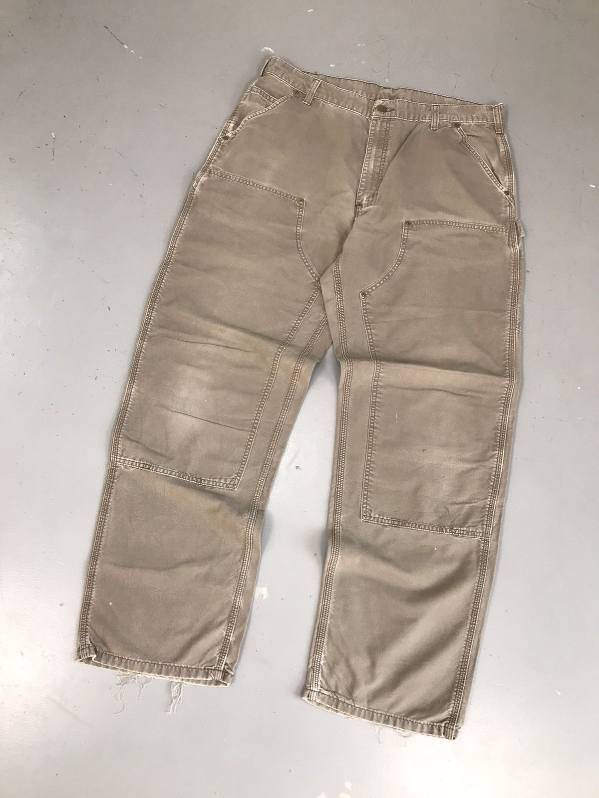Carhartt × Vintage Vintage Carhartt double knee carpenter pant Size US 38 / EU 54 - 2 Thumbnail