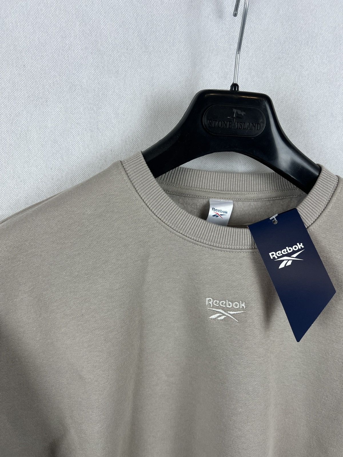 Reebok Beige Reebok sweatshirt (new with tags) Size XL / US 12-14 / IT 48-50 - 3 Thumbnail