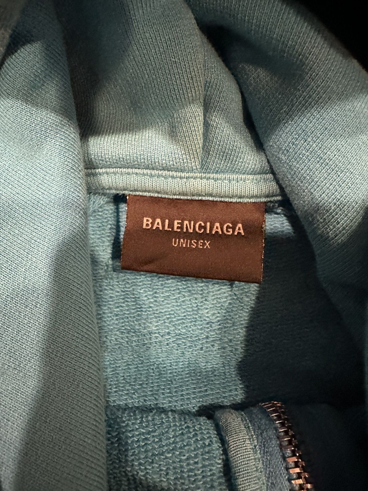 Balenciaga Balenciaga Skater Hoodie Blue Size US XS / EU 42 / 0 - 4 Thumbnail