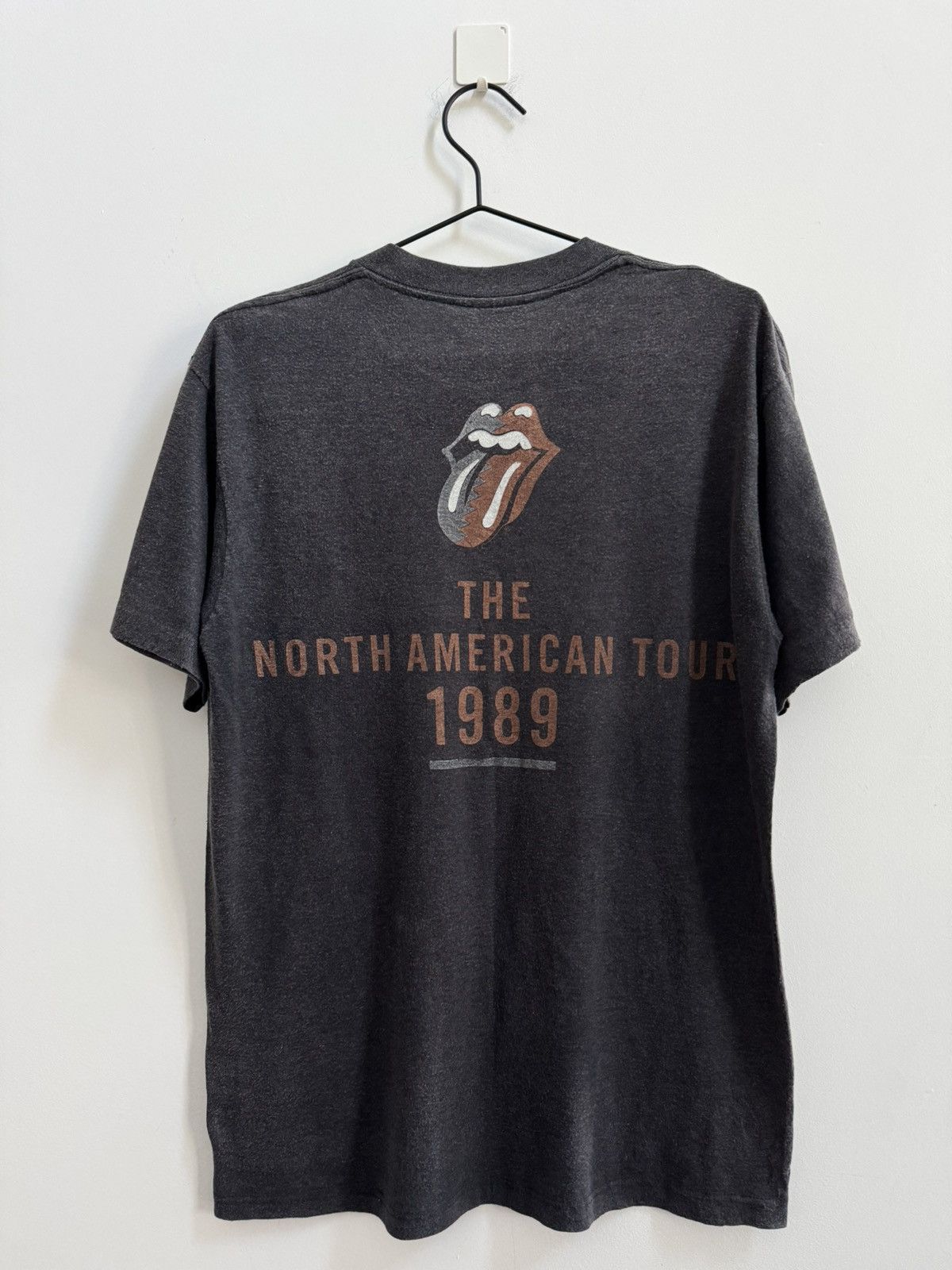 Vintage Vintage Rolling Stones ‘89 The North American Tour T-Shirt Size US L / EU 52-54 / 3 - 5 Thumbnail