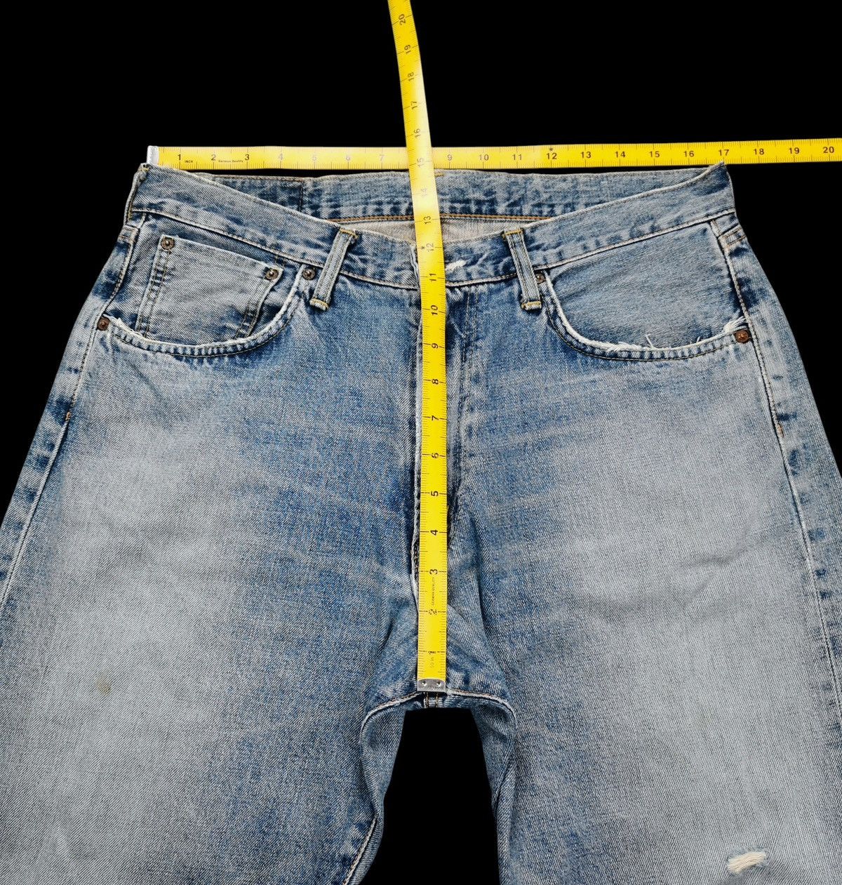 Edwin Vintage Edwin 505 Baggy Selvedge Jeans Size US 34 / EU 50 - 12 Thumbnail