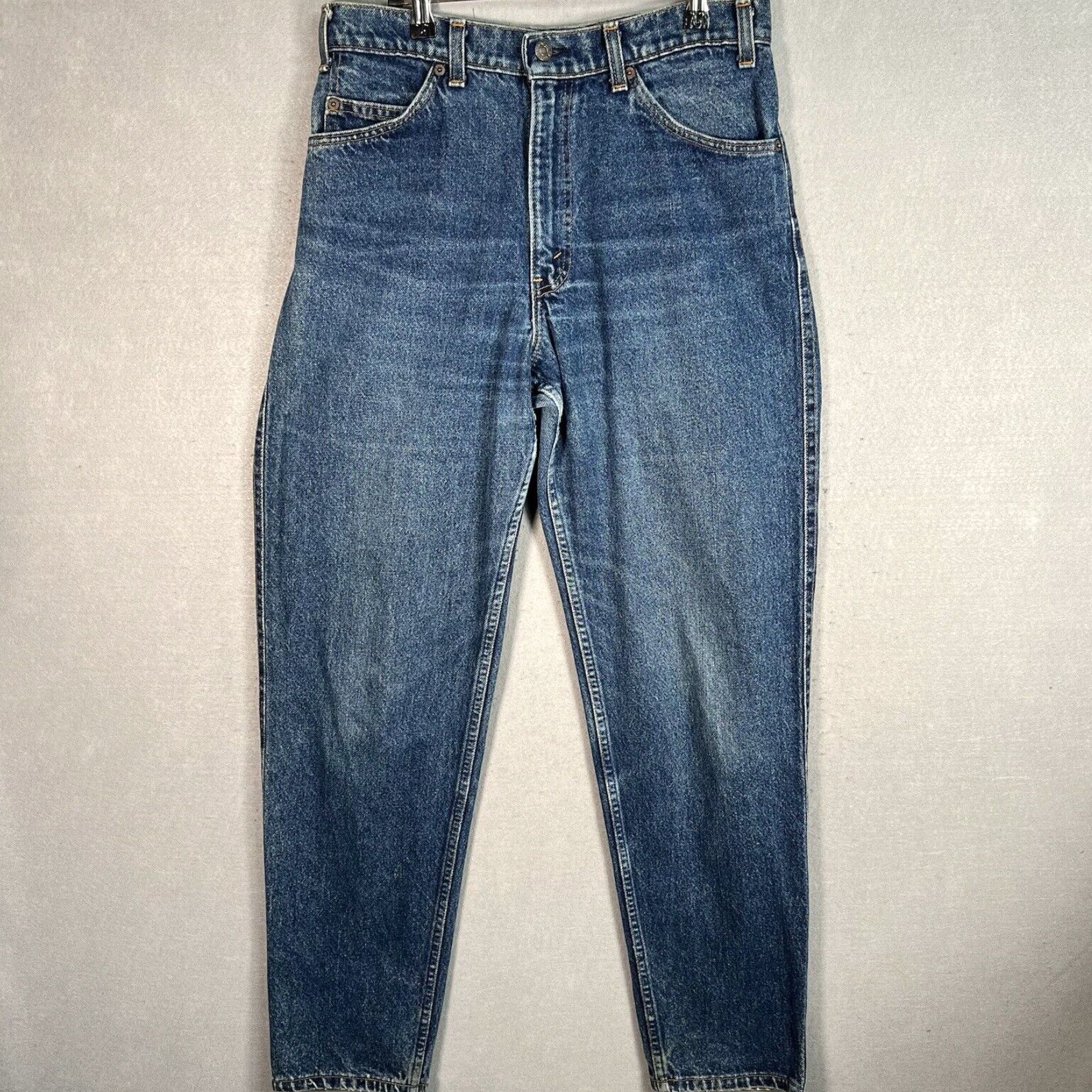 LEVIS 501 VINTAGE STYLE DISTRESSED RIPPED FADED WASH on sale LIGHT BLUE DENIM JEAN 33x32