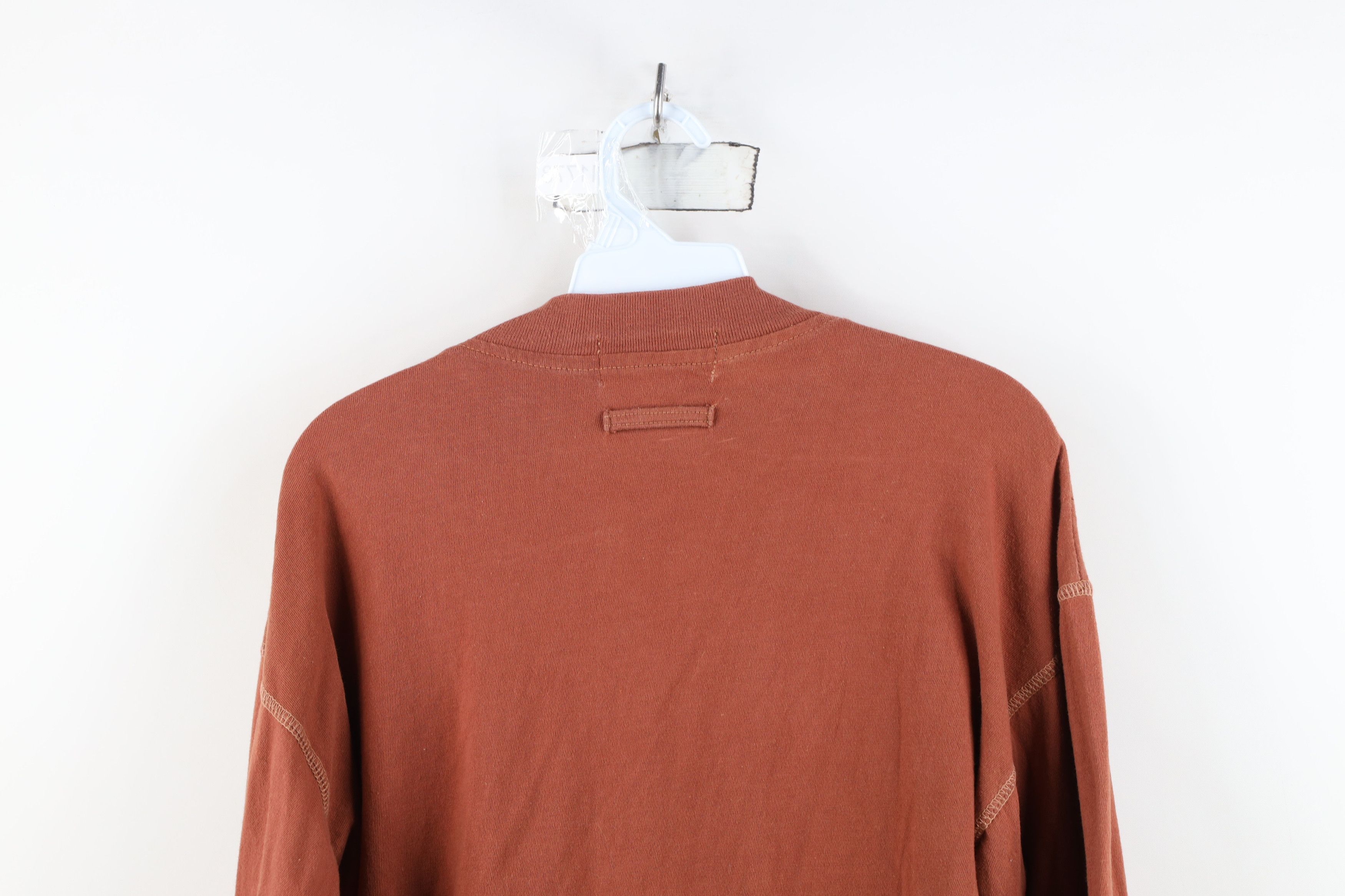 Vintage Vintage 90s Streetwear Long Sleeve Henley T-Shirt Cotton Size US M / EU 48-50 / 2 - 12 Thumbnail