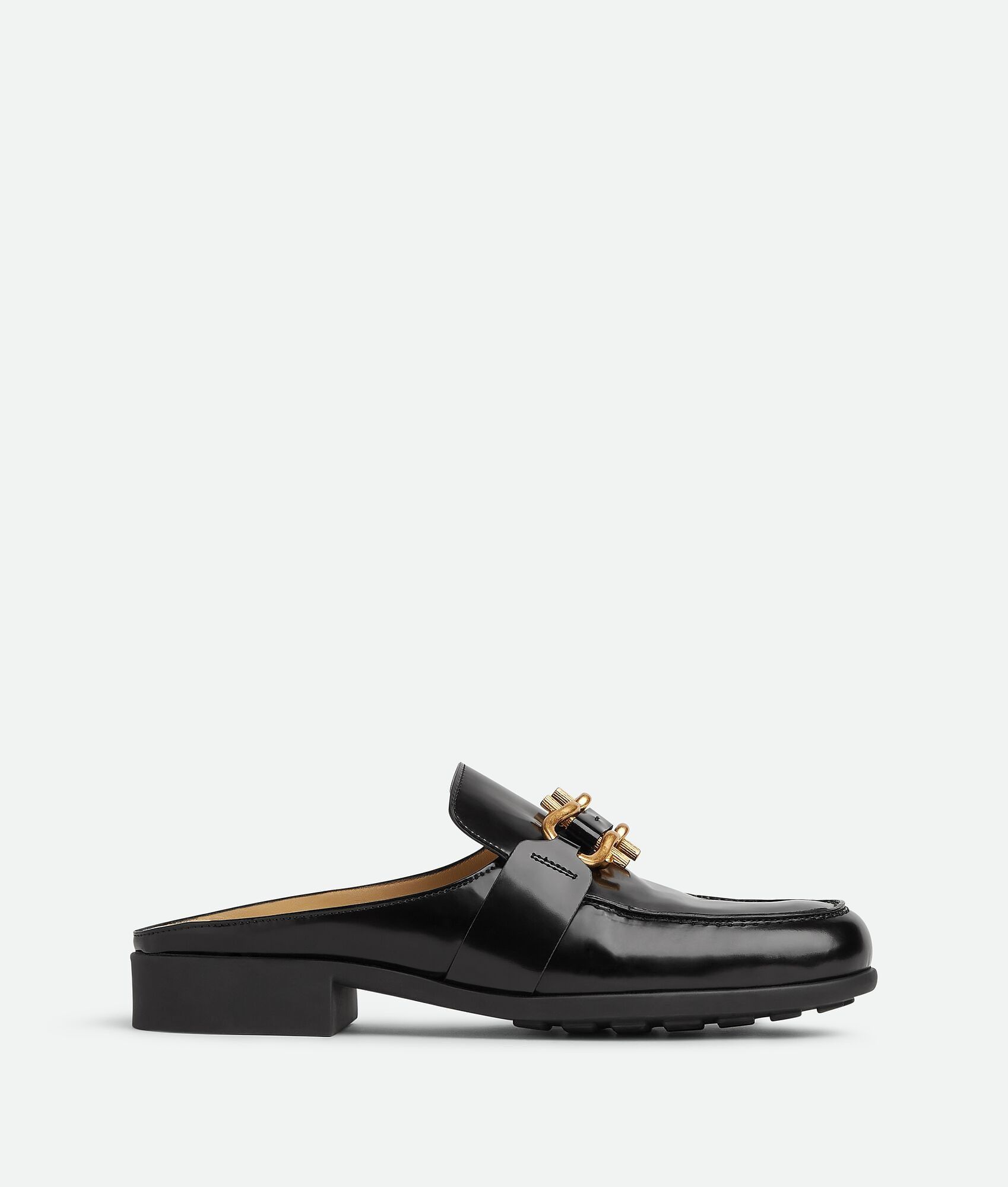 Bottega Veneta o1bcso1str0225 Monsieur Loafers in Black Size US 7 / IT 37 - 1 Thumbnail