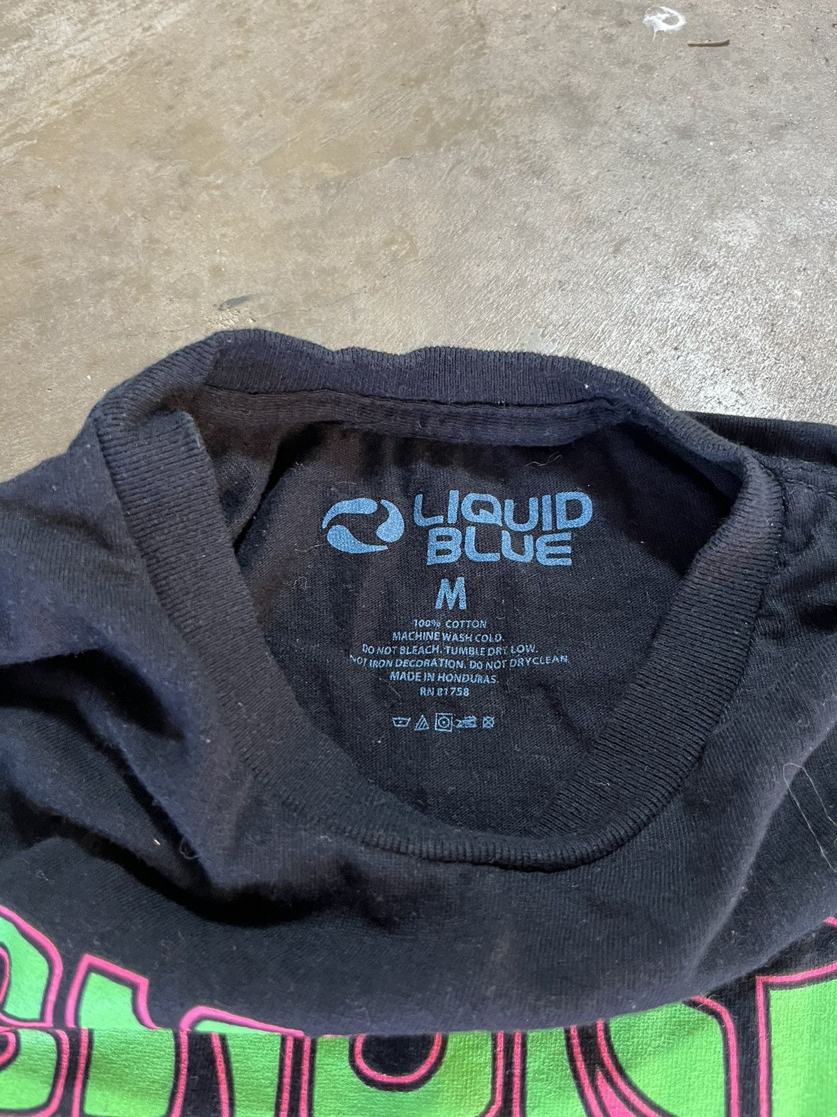 Liquid Blue Jimi Hendrix Concert Tee Size US M / EU 48-50 / 2 - 3 Thumbnail